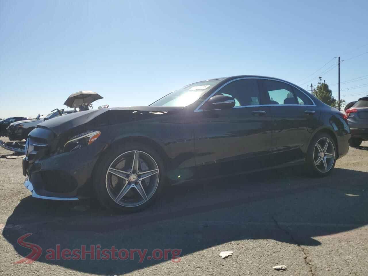 2015 MERCEDES-BENZ C-CLASS — VIN 55SWF4KBXFU024152