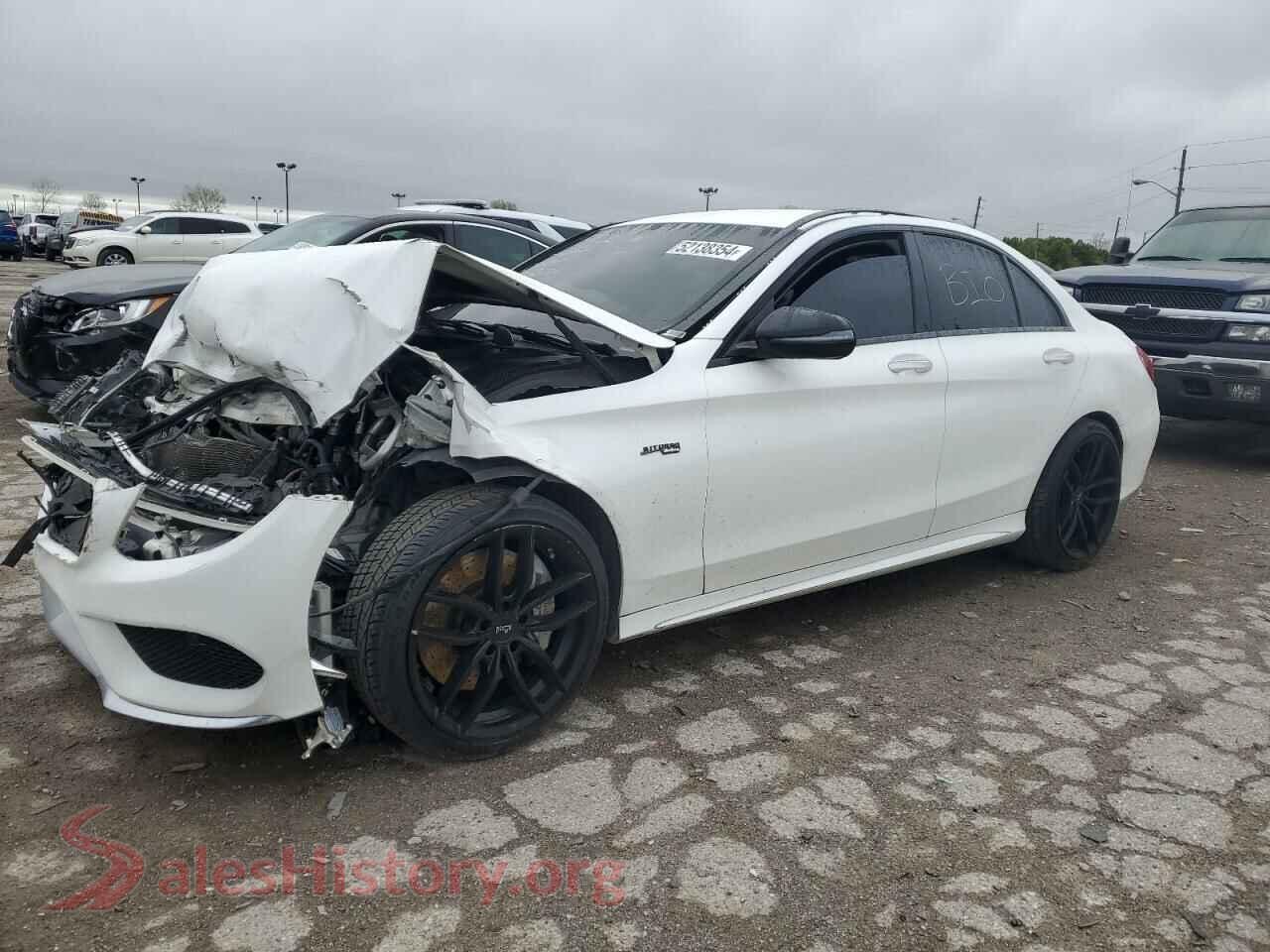 2016 MERCEDES-BENZ C-CLASS — VIN 55SWF6EB0GU158435