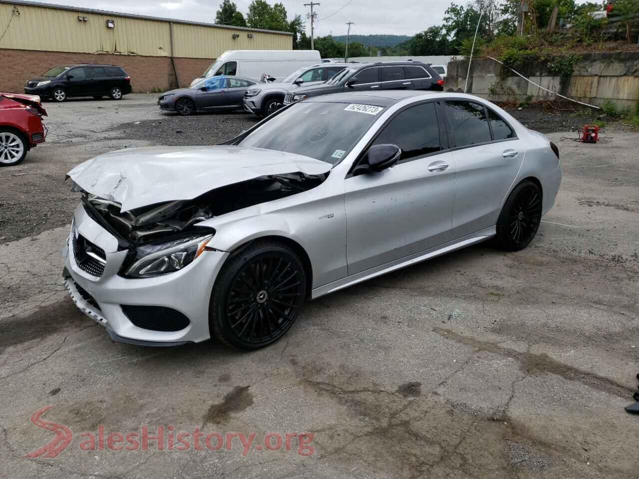 2017 MERCEDES-BENZ C-CLASS — VIN 55SWF6EB2HU195312