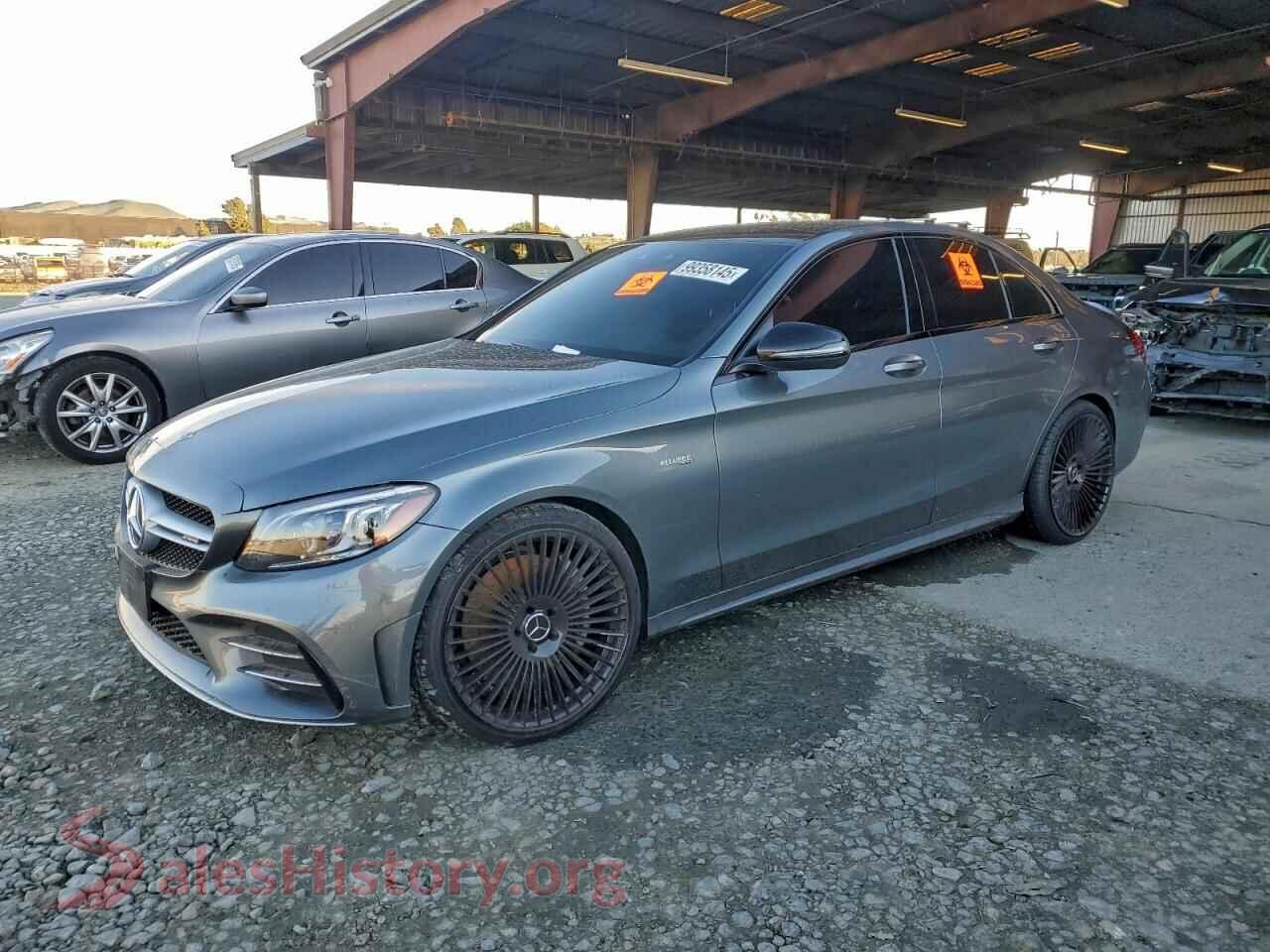 2019 MERCEDES-BENZ C-CLASS — VIN 55SWF6EB2KU294610