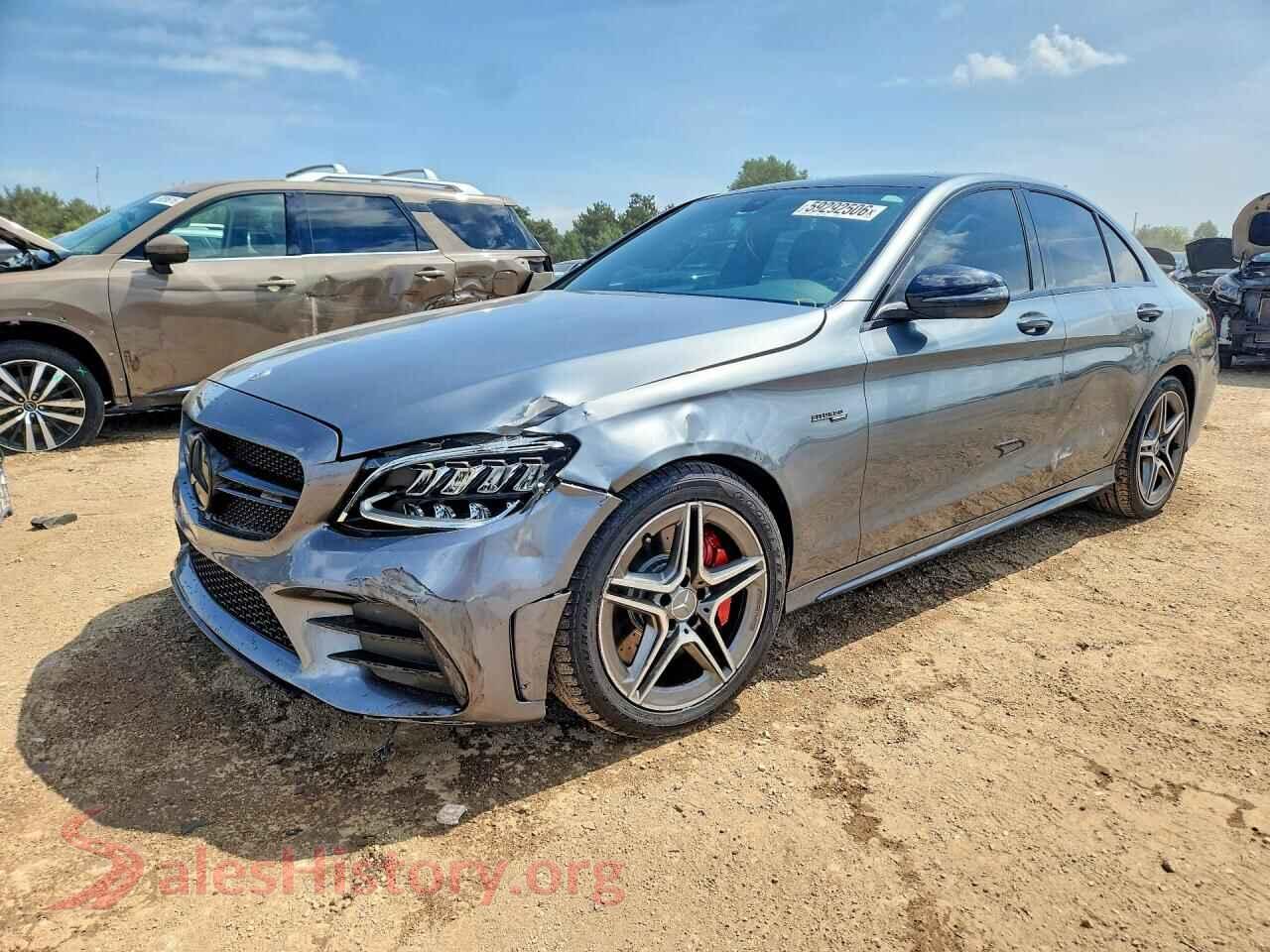 2020 MERCEDES-BENZ C-CLASS — VIN 55SWF6EB2LU334055