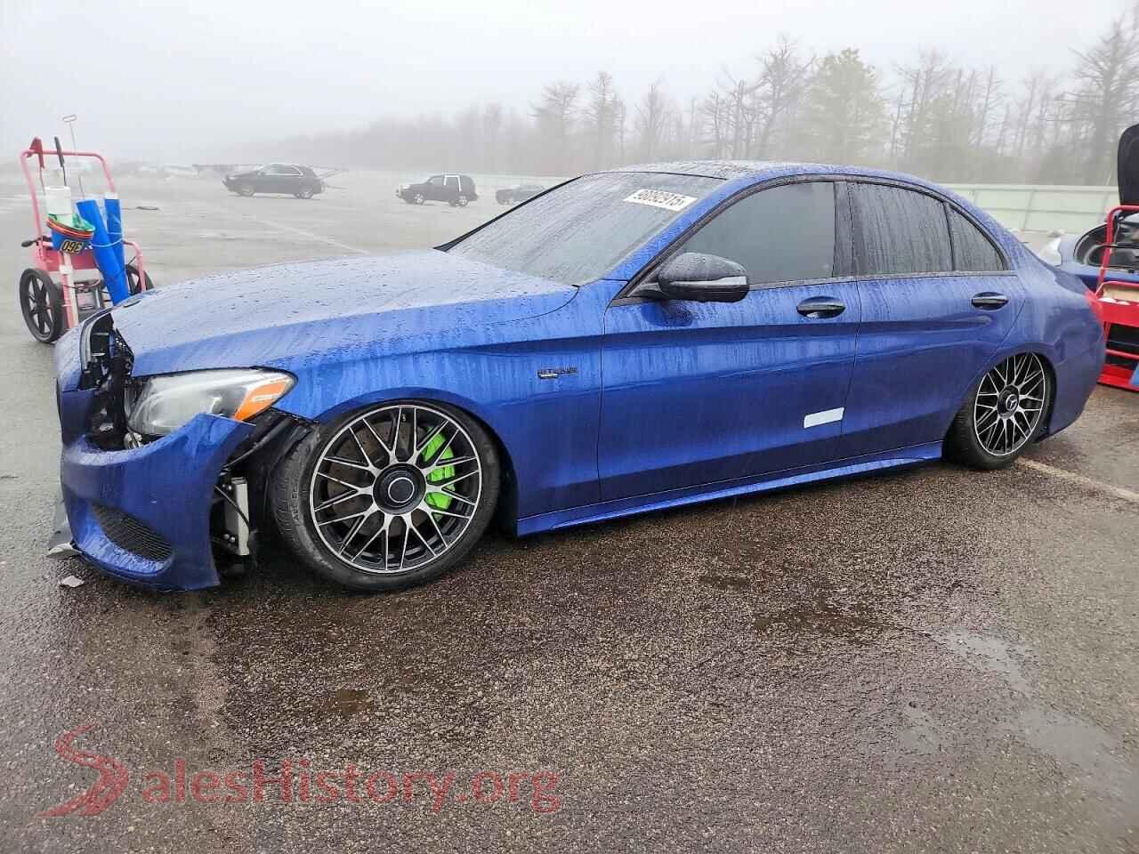 2018 MERCEDES-BENZ C-CLASS — VIN 55SWF6EB3JU256866