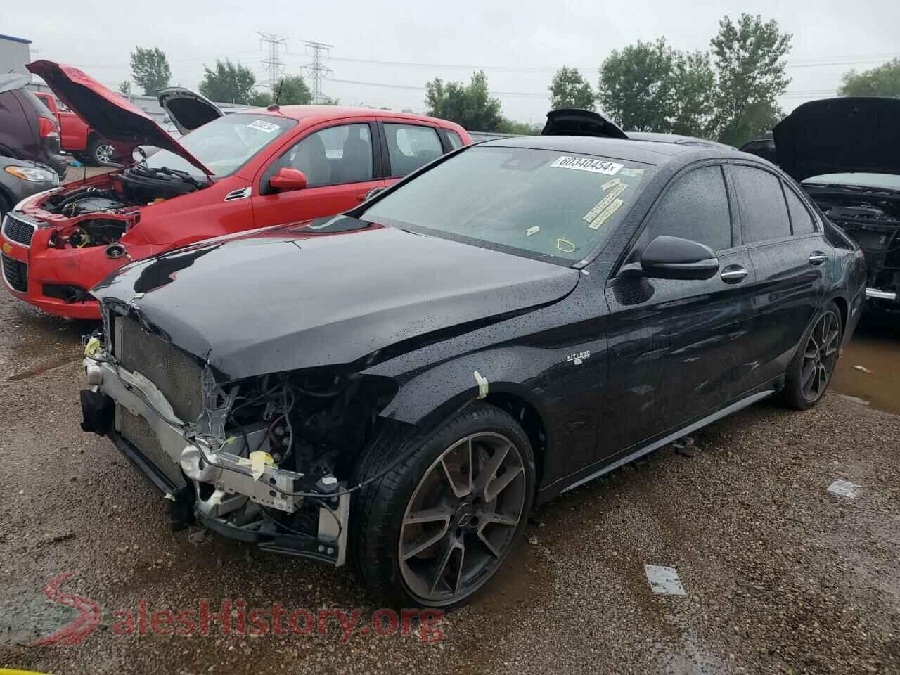 2017 MERCEDES-BENZ C-CLASS — VIN 55SWF6EB4HU185073
