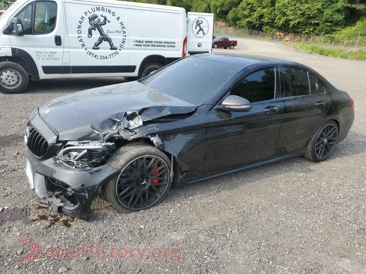 2017 MERCEDES-BENZ C-CLASS — VIN 55SWF6EB5HU180805