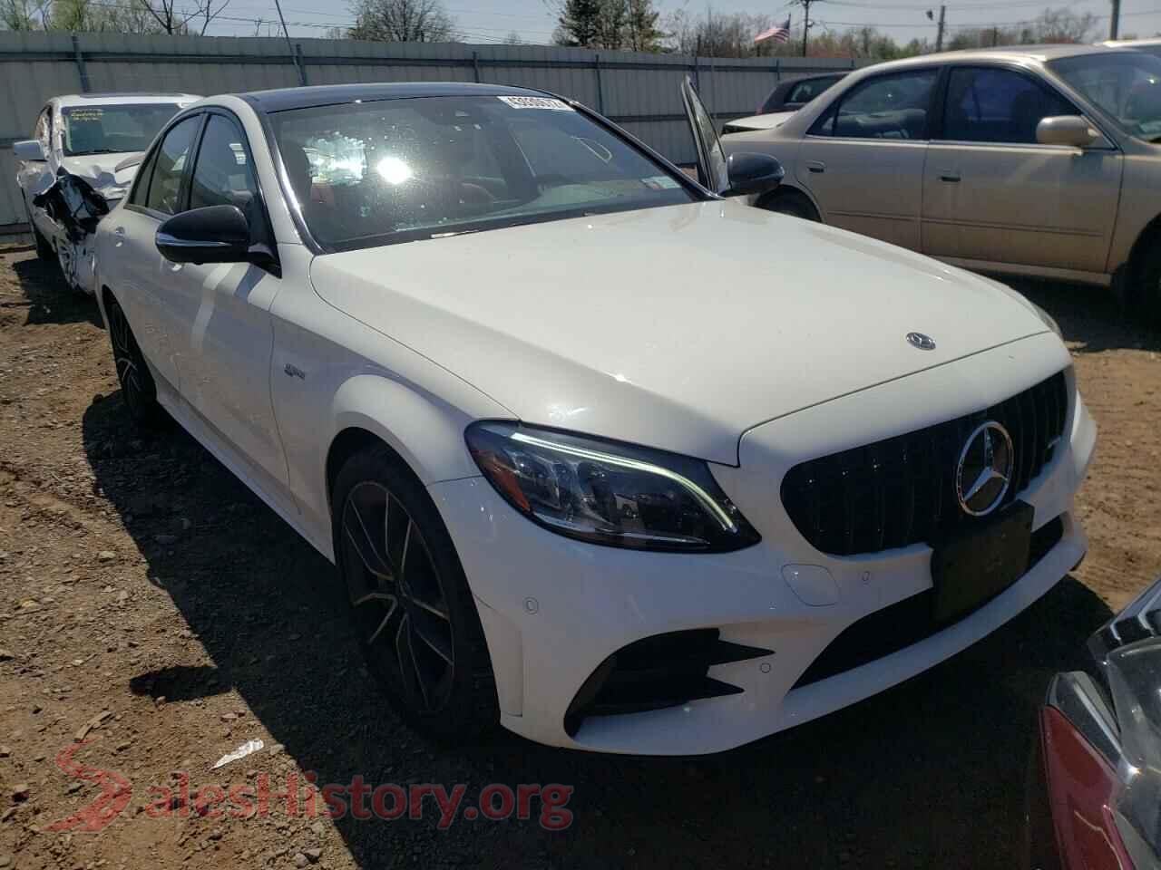 2019 MERCEDES-BENZ C-CLASS — VIN 55SWF6EB5KU308807