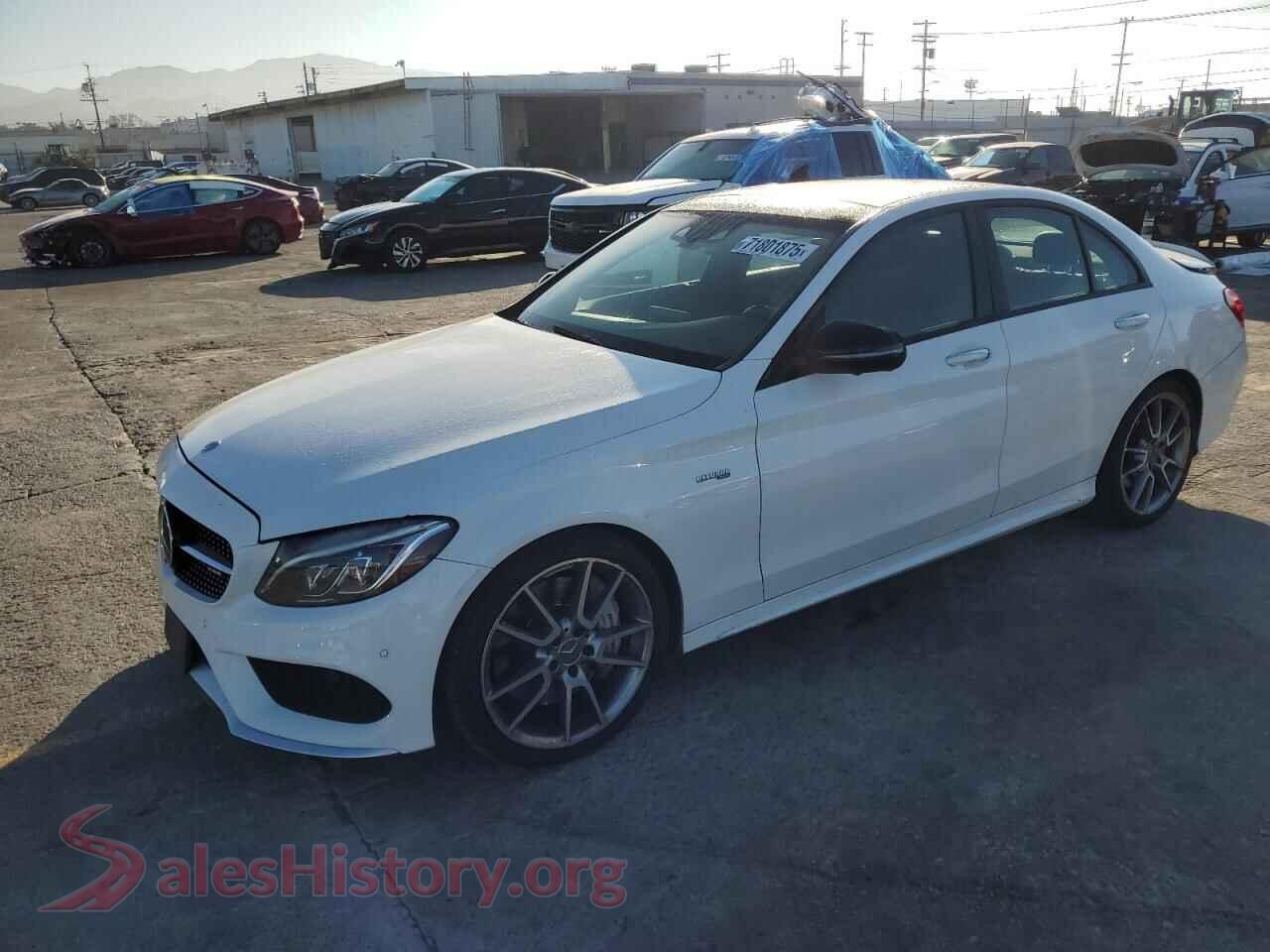 2017 MERCEDES-BENZ C-CLASS — VIN 55SWF6EB6HU199489