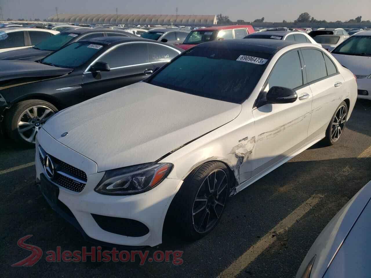 2017 MERCEDES-BENZ C-CLASS — VIN 55SWF6EB7HU188209