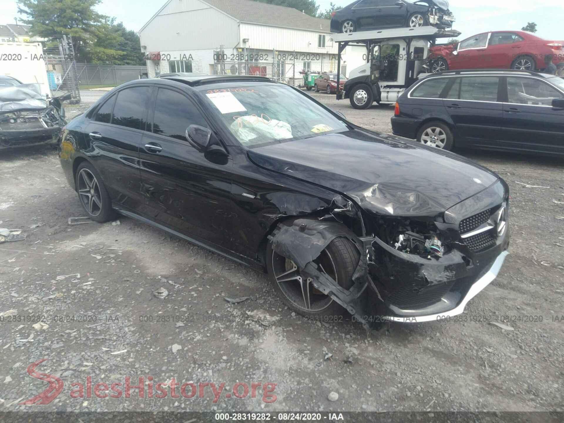 2016 MERCEDES-BENZ C-CLASS — VIN 55SWF6EB9GU102686