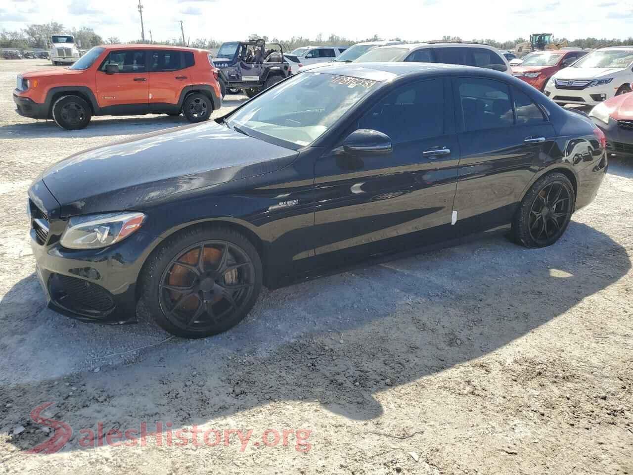 2017 MERCEDES-BENZ C-CLASS — VIN 55SWF6EBXHU191282