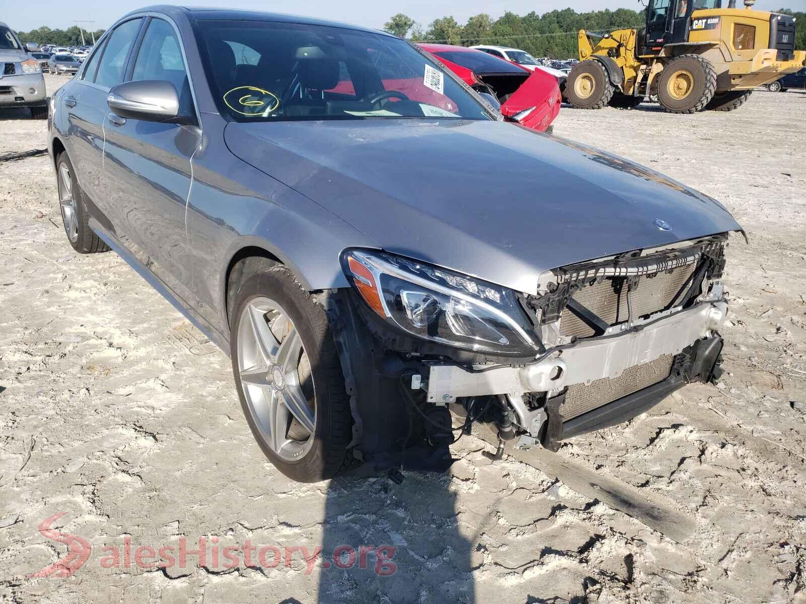 2015 MERCEDES-BENZ C-CLASS — VIN 55SWF6GB0FU003833