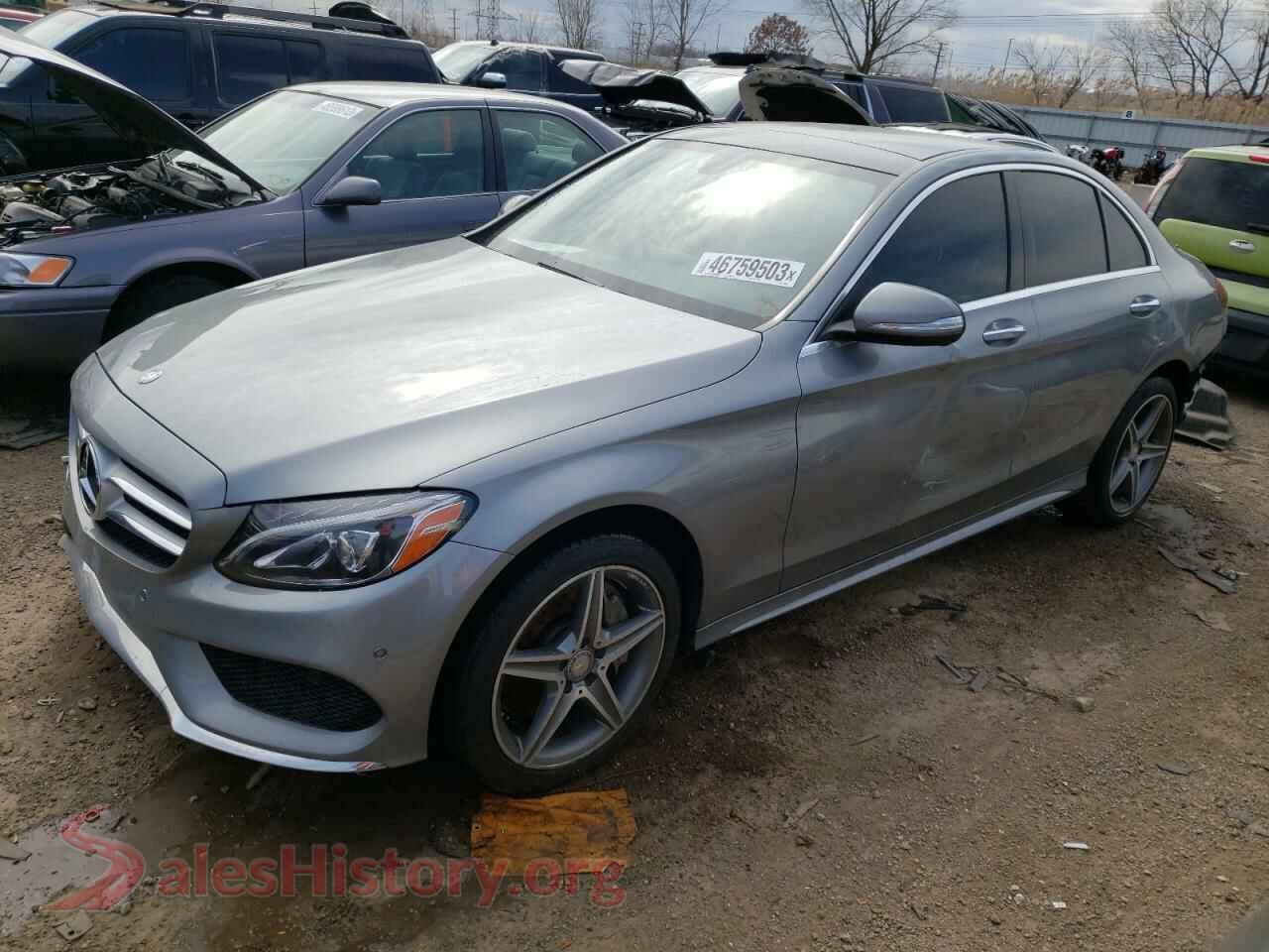 2015 MERCEDES-BENZ C-CLASS — VIN 55SWF6GB5FU005058