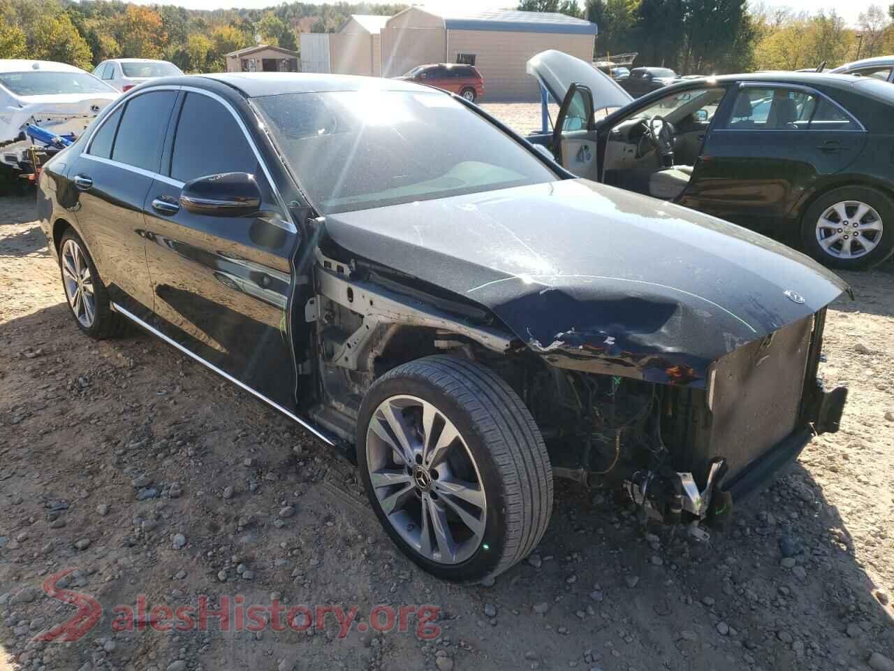 2019 MERCEDES-BENZ C-CLASS — VIN 55SWF8DB1KU294899