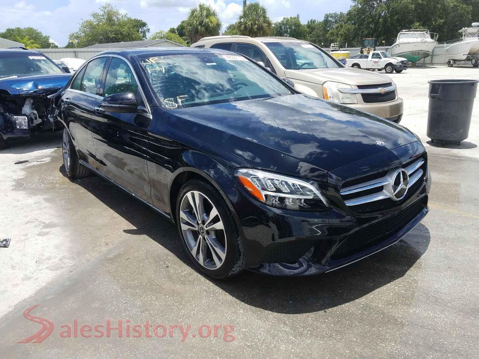 2019 MERCEDES-BENZ C CLASS — VIN 55SWF8DB3KU308110