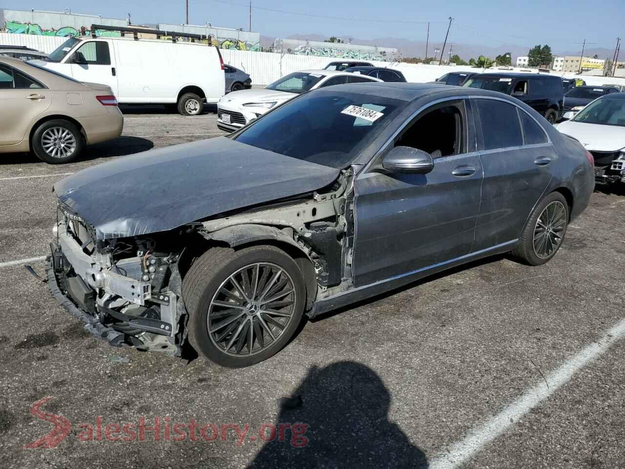 2019 MERCEDES-BENZ C-CLASS — VIN 55SWF8DB5KU299264