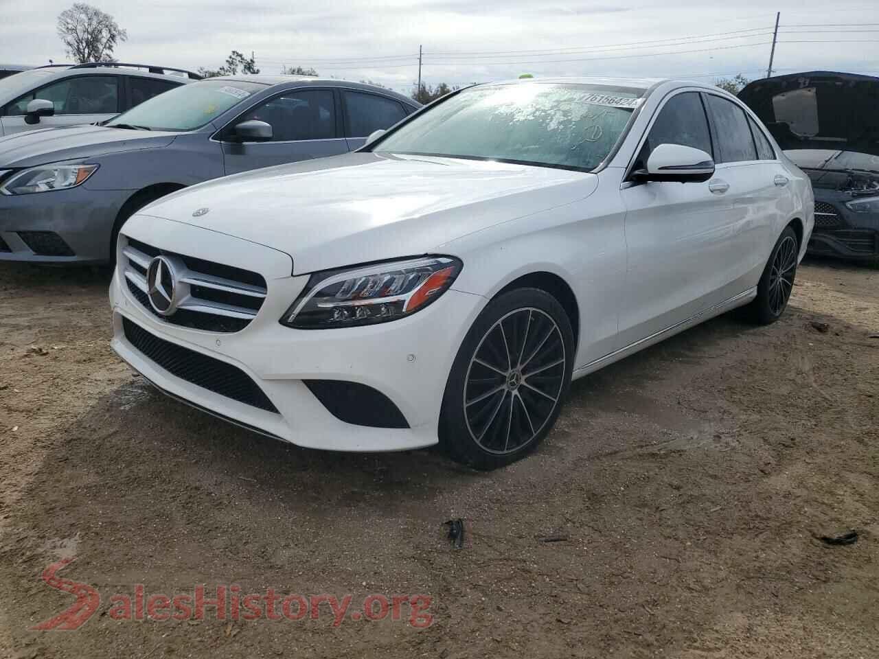 2020 MERCEDES-BENZ C-CLASS — VIN 55SWF8DB5LU324326