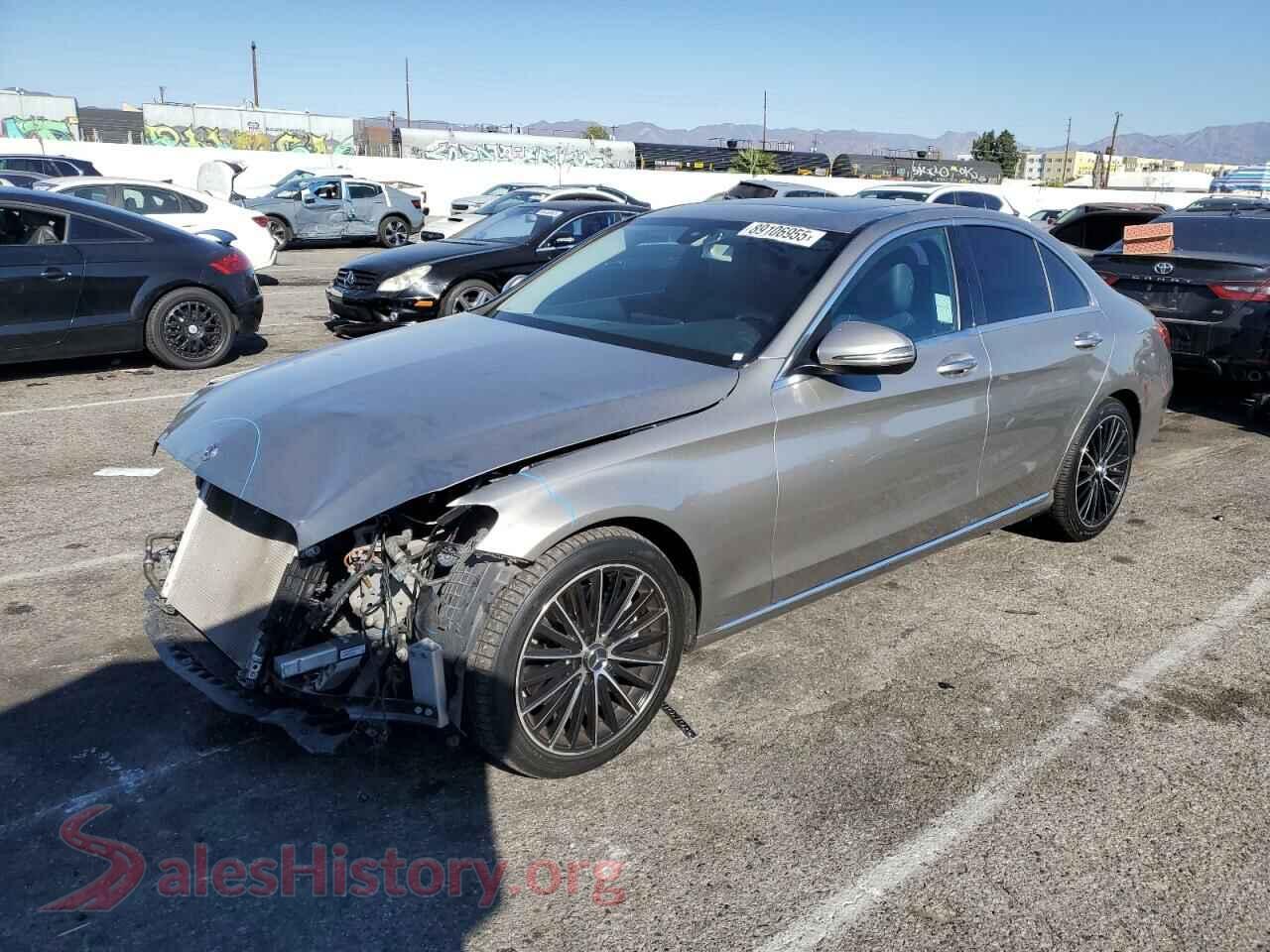 2020 MERCEDES-BENZ C-CLASS — VIN 55SWF8DB5LU327548