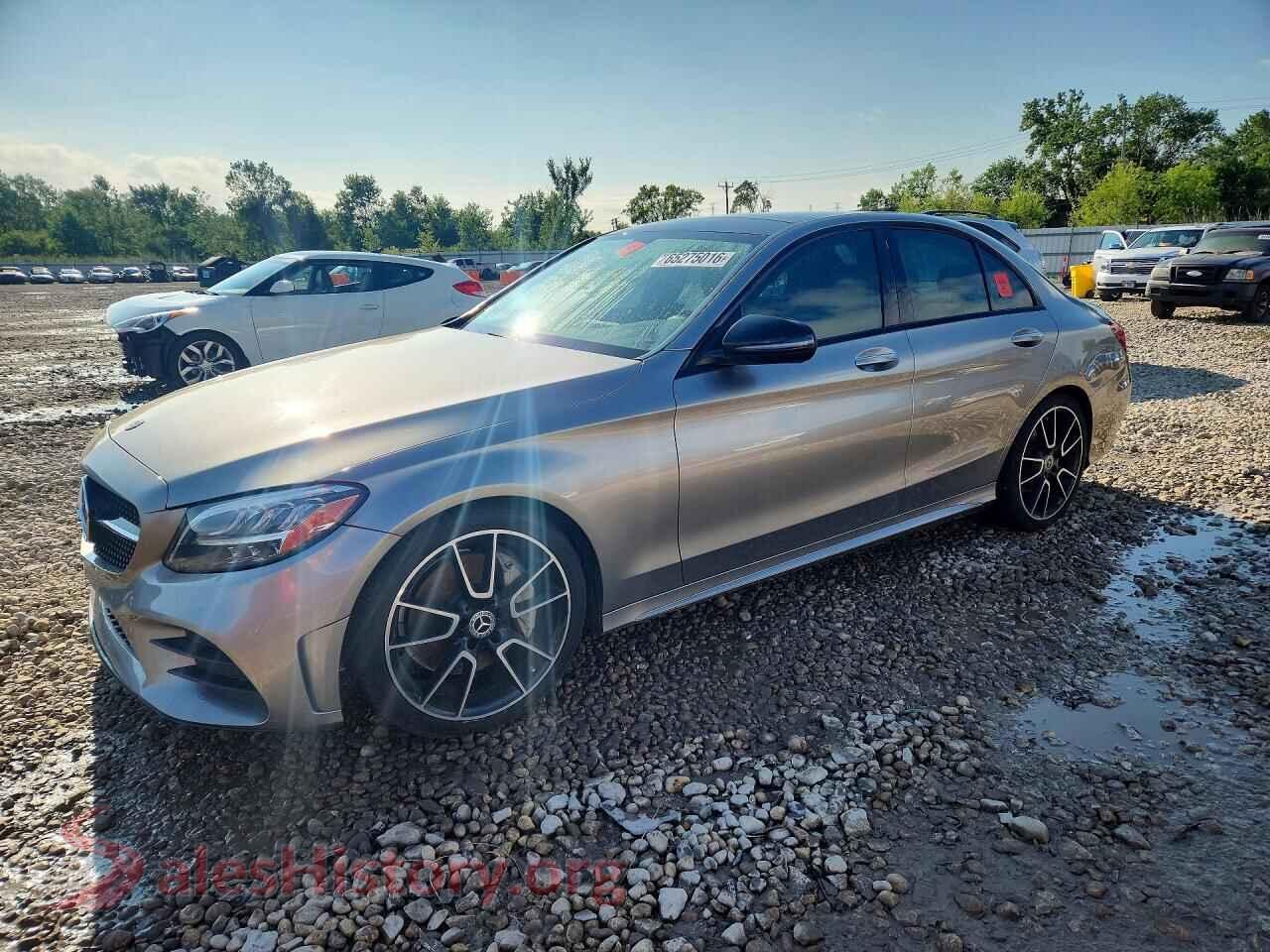 2019 MERCEDES-BENZ C-CLASS — VIN 55SWF8DBXKU289457