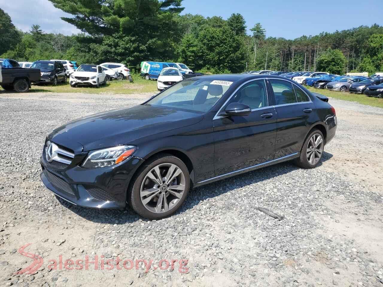 2019 MERCEDES-BENZ C-CLASS — VIN 55SWF8EB1KU286039