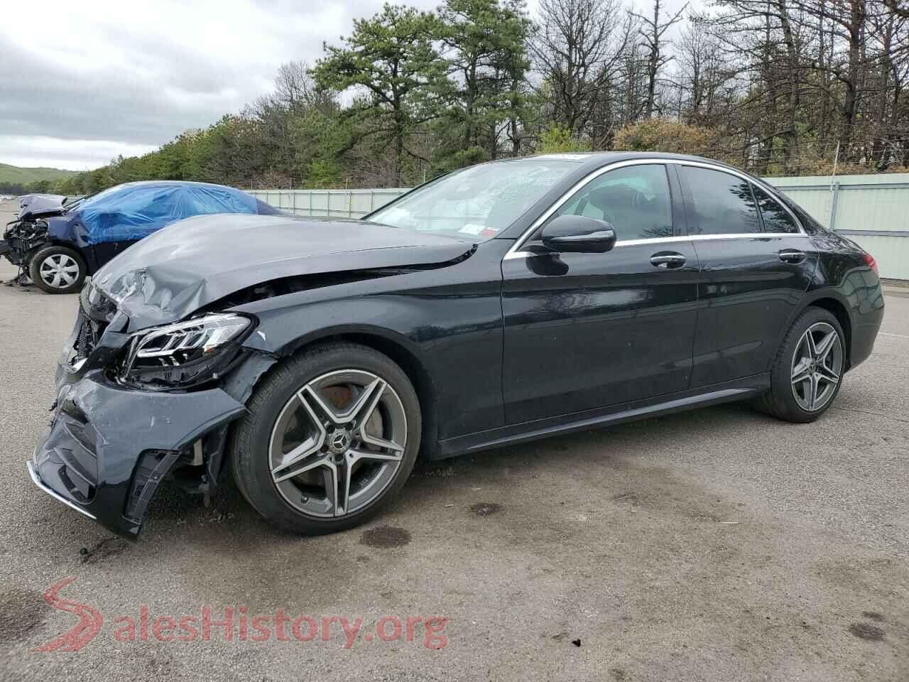 2019 MERCEDES-BENZ C-CLASS — VIN 55SWF8EB5KU321570