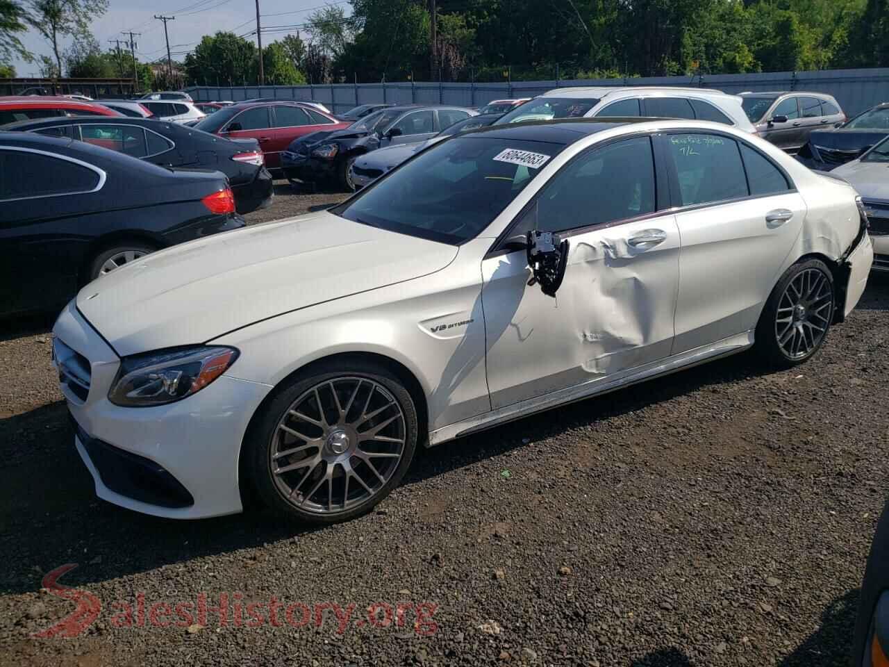 2017 MERCEDES-BENZ C-CLASS — VIN 55SWF8GB3HU213129