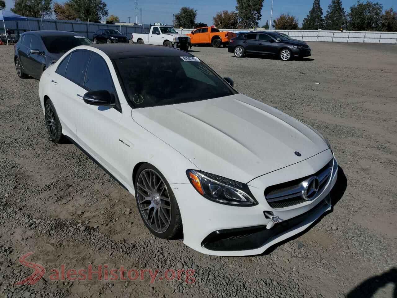 2017 MERCEDES-BENZ C-CLASS — VIN 55SWF8GB9HU186020