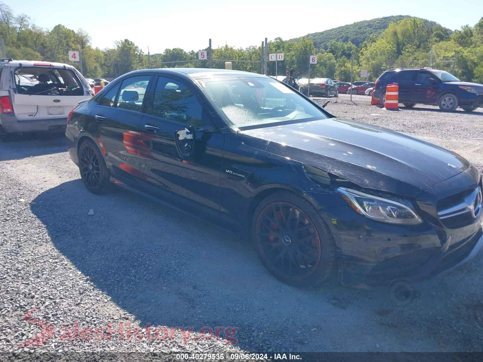 2015 MERCEDES-BENZ C 63 AMG — VIN 55SWF8HB8FU084266