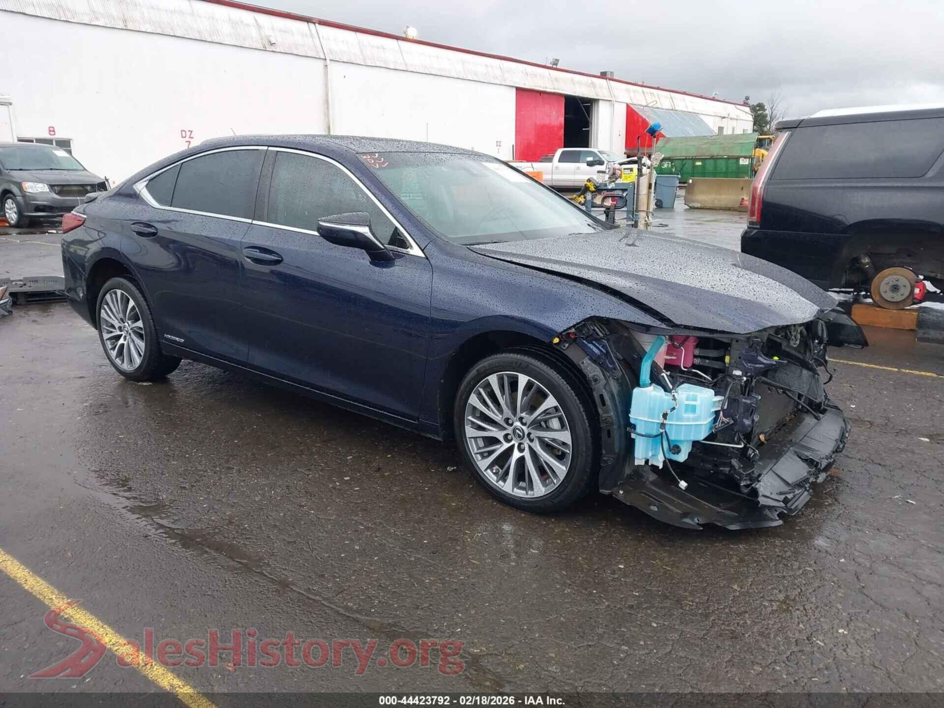 2021 LEXUS ES 300H — VIN 58ADA1C10MU010183