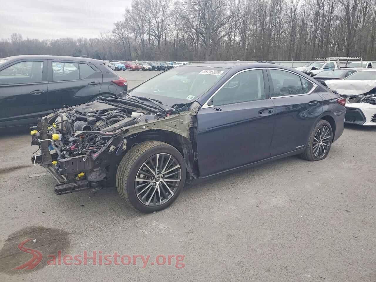 2022 LEXUS ES300 — VIN 58ADA1C13NU025083
