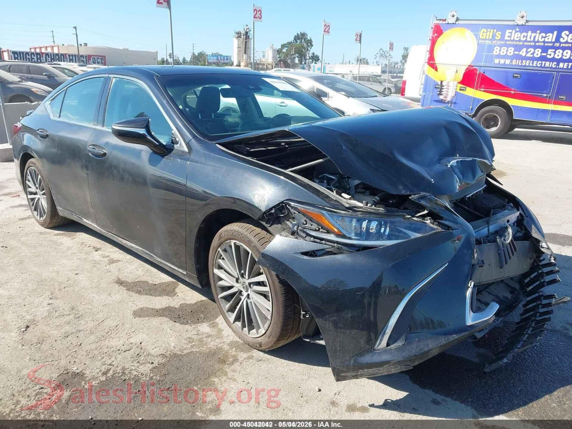 2023 LEXUS ES 300H — VIN 58ADA1C15PU031308