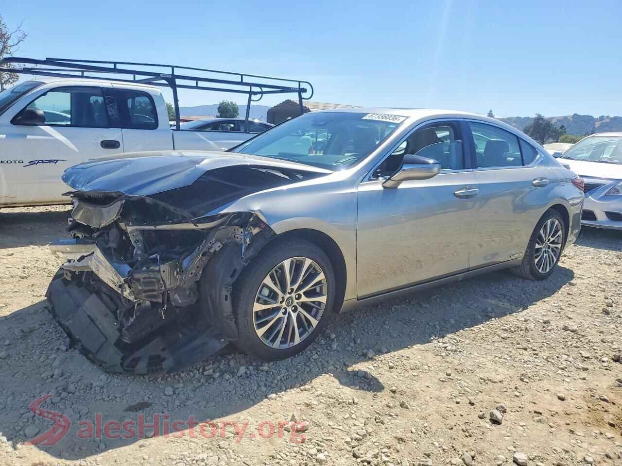 2021 LEXUS ES300 — VIN 58ADA1C19MU002518