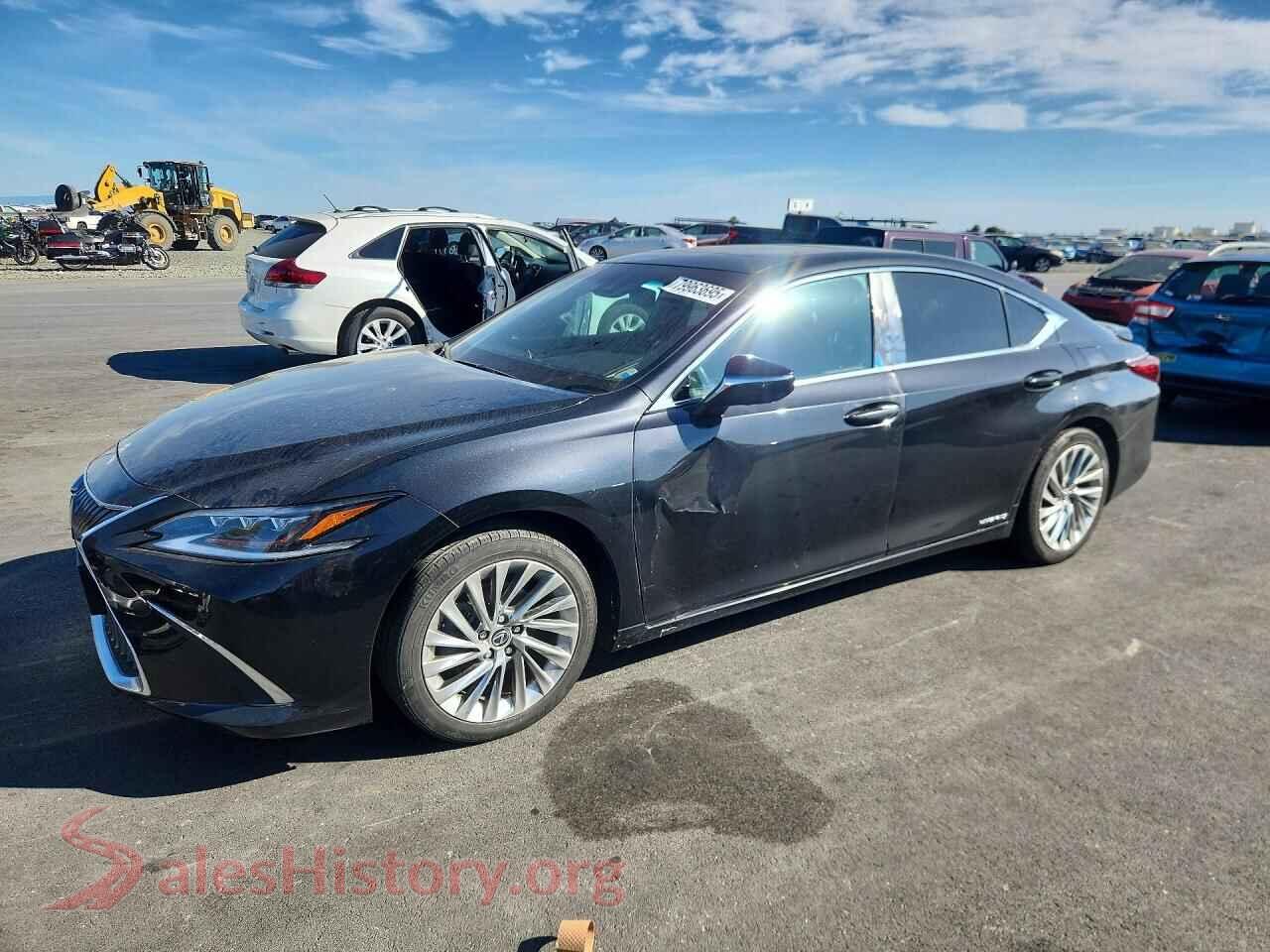 2021 LEXUS ES 300H — VIN 58AEA1C12MU011081