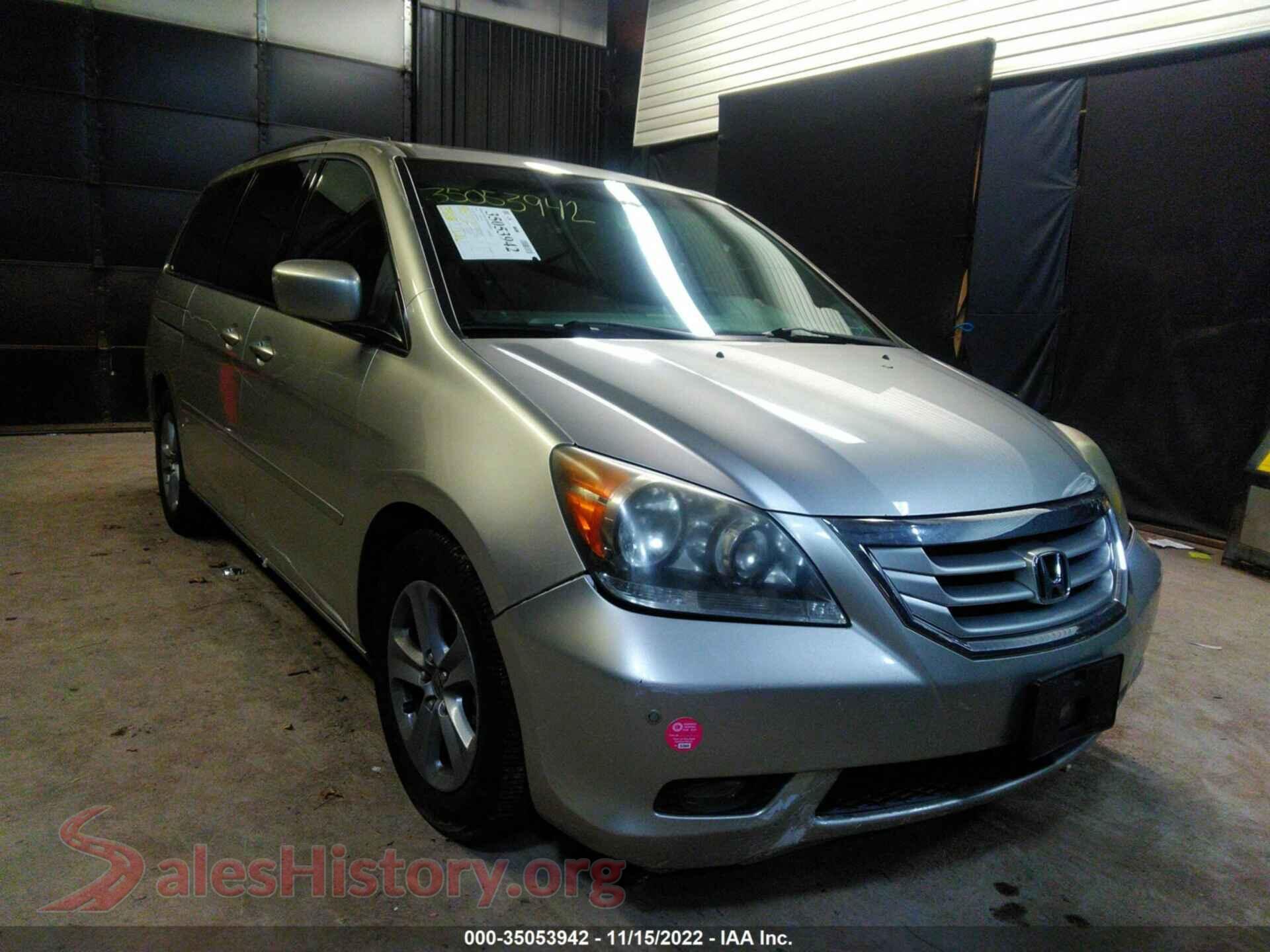 2008 HONDA ODYSSEY — VIN 5FNRL38988B029990