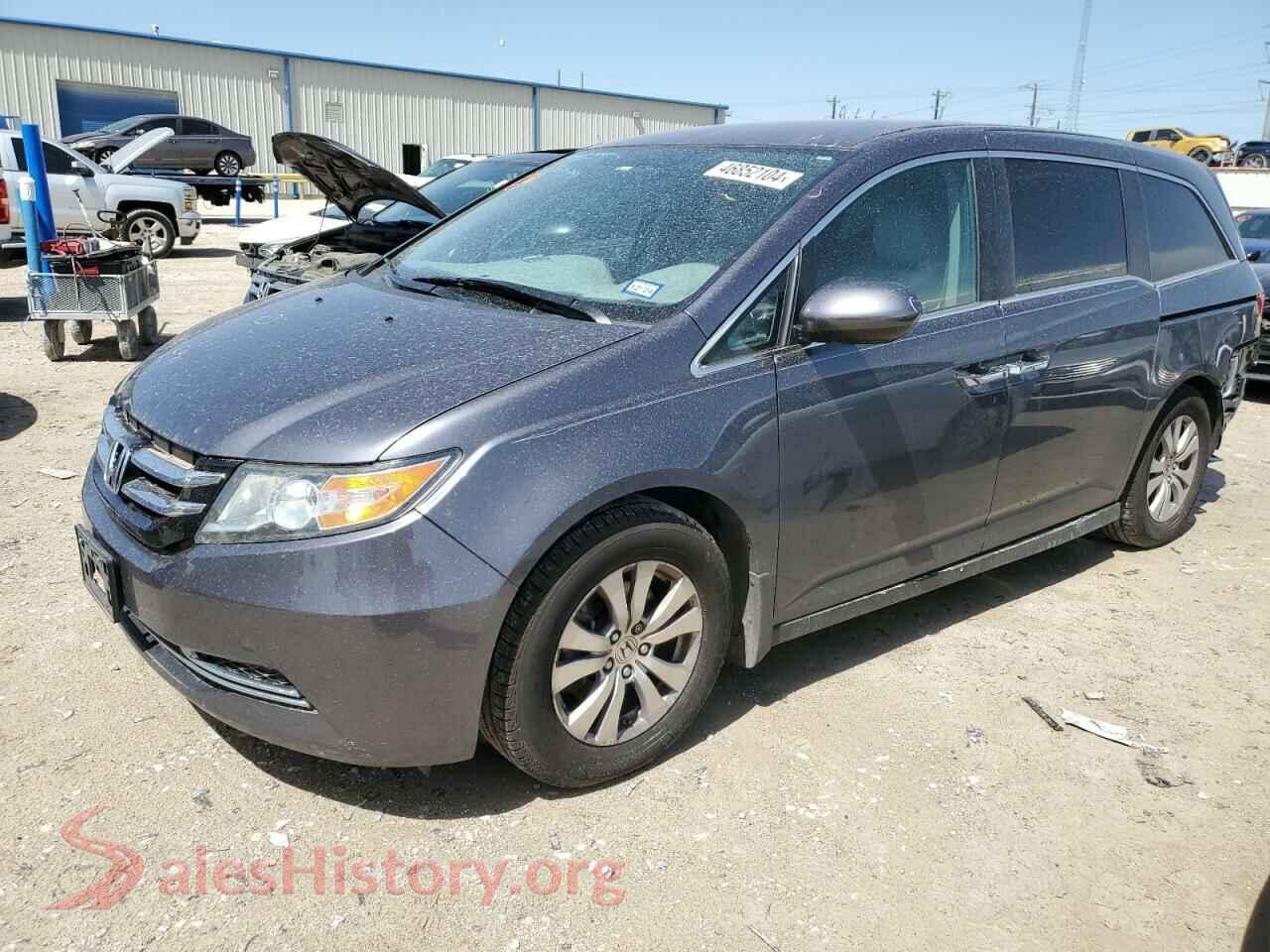 2016 HONDA ODYSSEY — VIN 5FNRL5H33GB010432