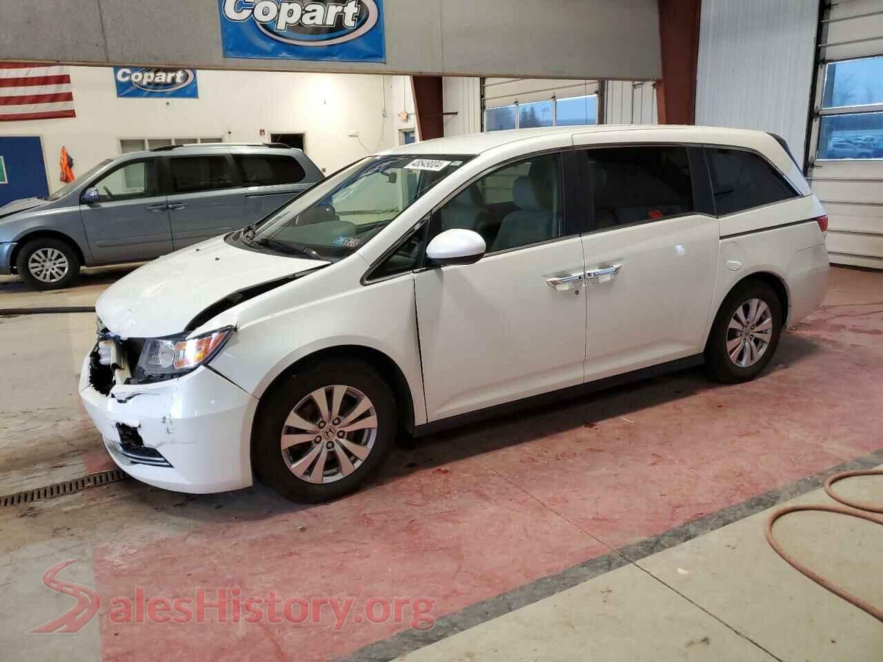 2016 HONDA ODYSSEY — VIN 5FNRL5H38GB121087