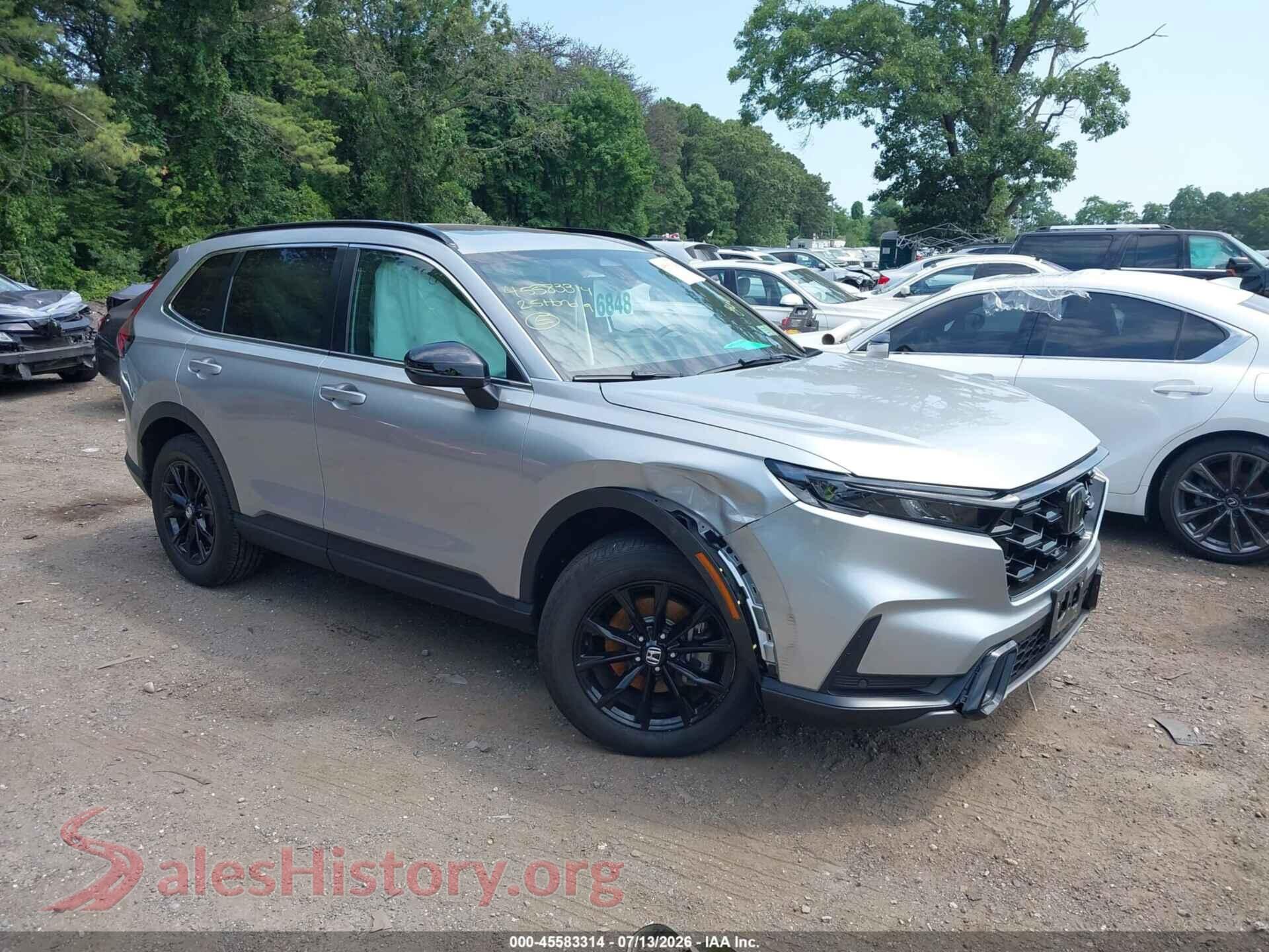 2025 HONDA CR-V HYBRID — VIN 5J6RS6H81SL031414