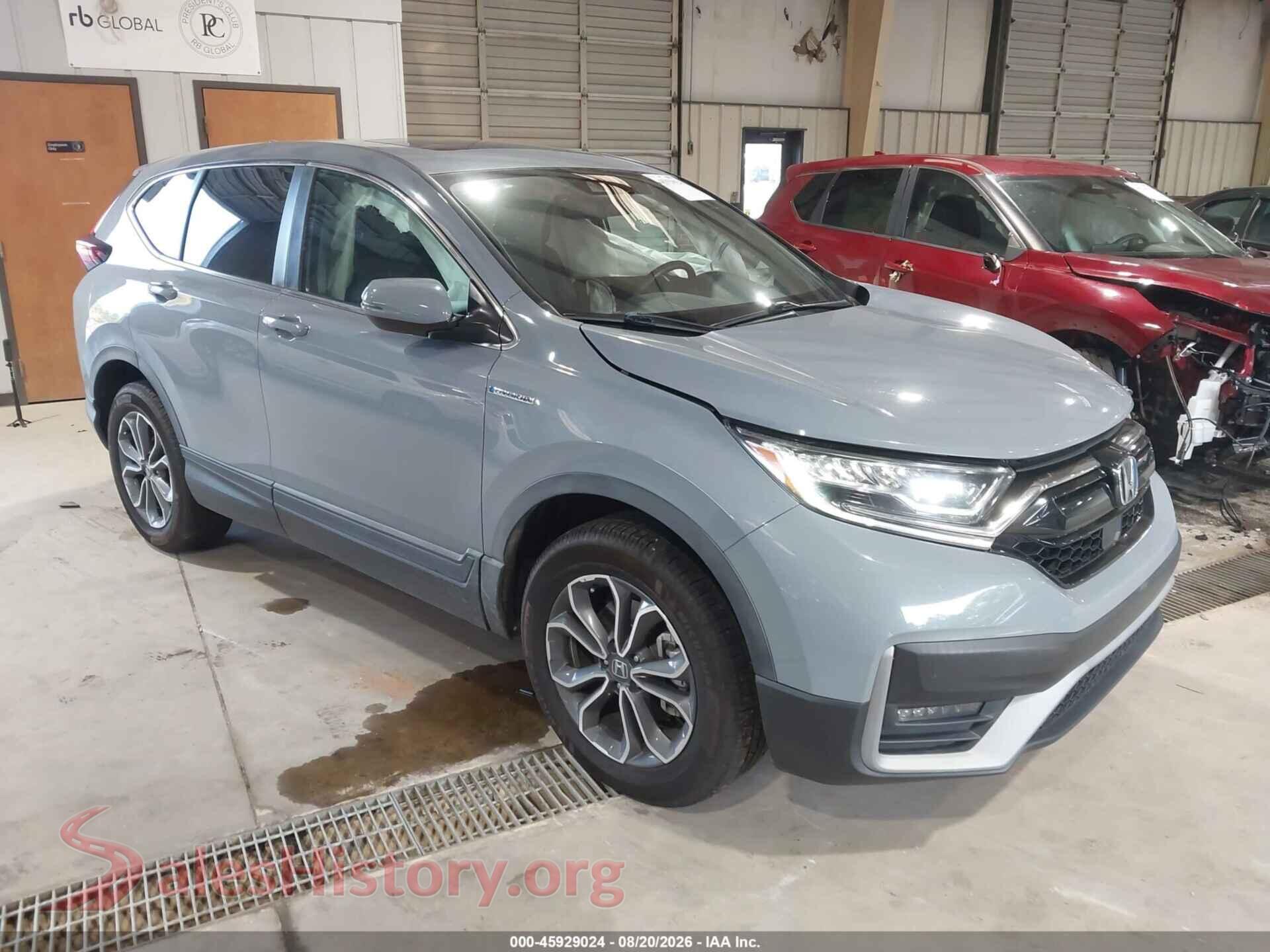 2022 HONDA CR-V HYBRID — VIN 5J6RT6H86NL005814