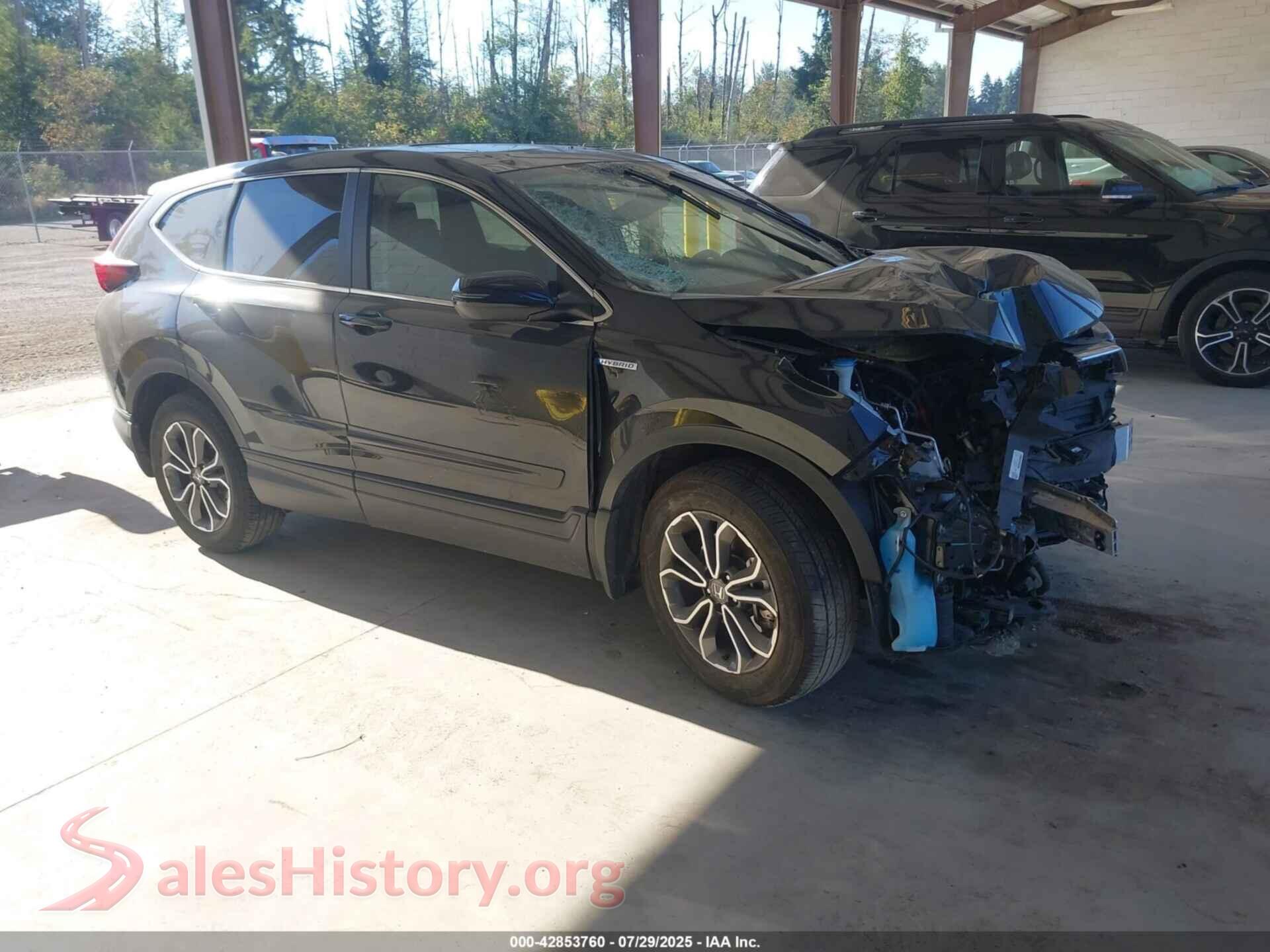 2022 HONDA CR-V HYBRID — VIN 5J6RT6H88NL055212
