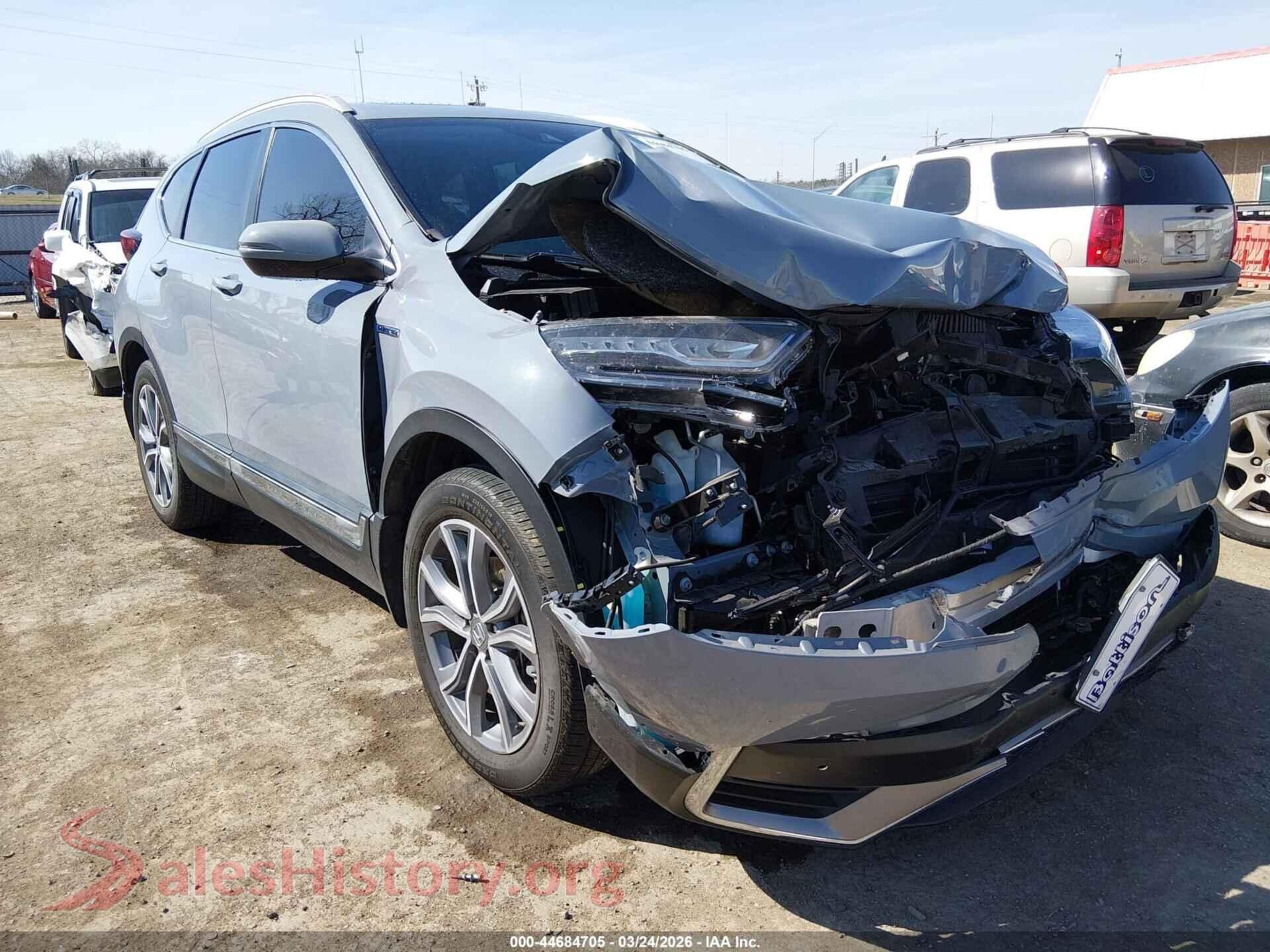 2022 HONDA CR-V HYBRID — VIN 5J6RT6H94NL021647
