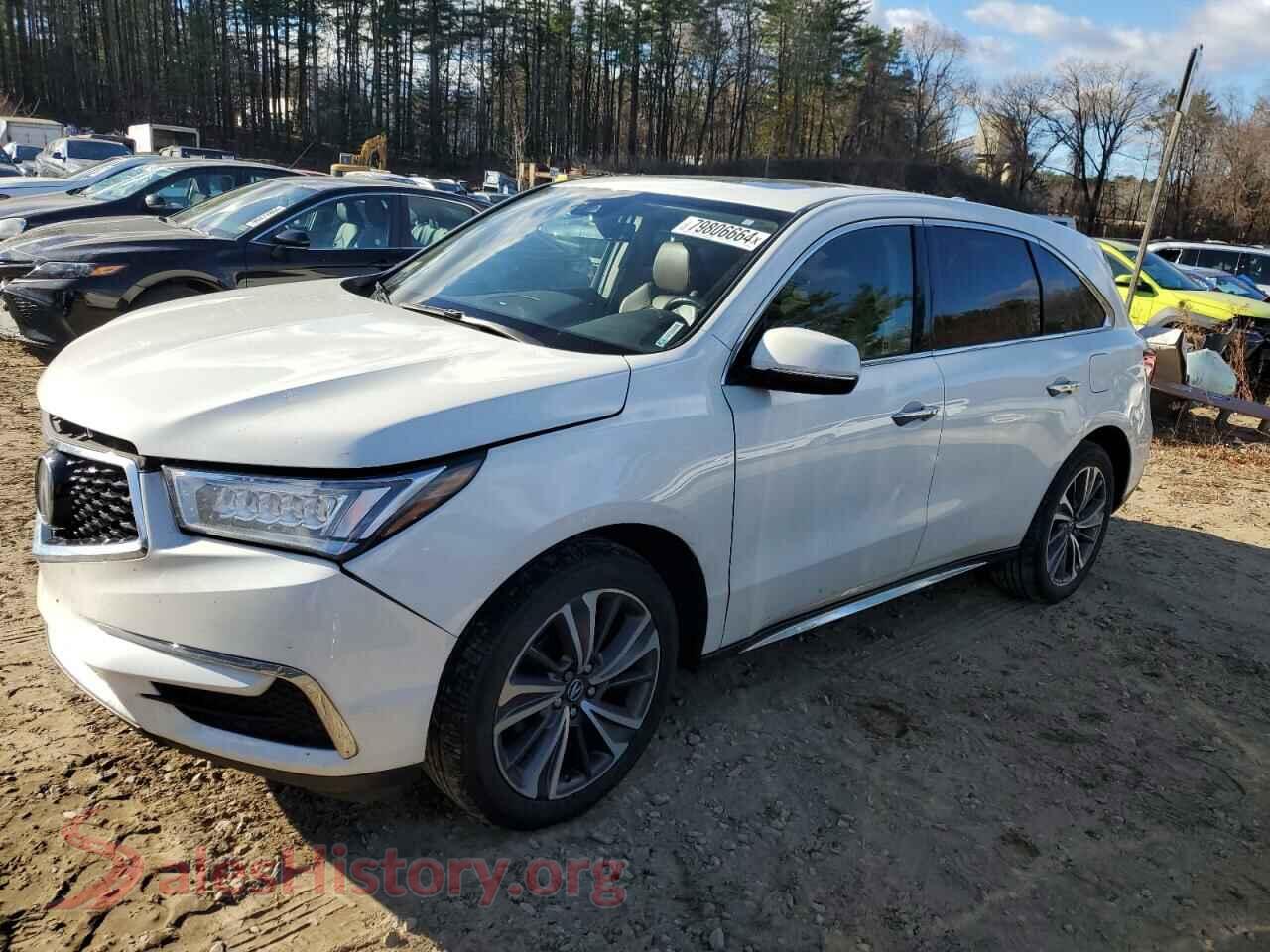 2019 ACURA MDX — VIN 5J8YD4H53KL024455