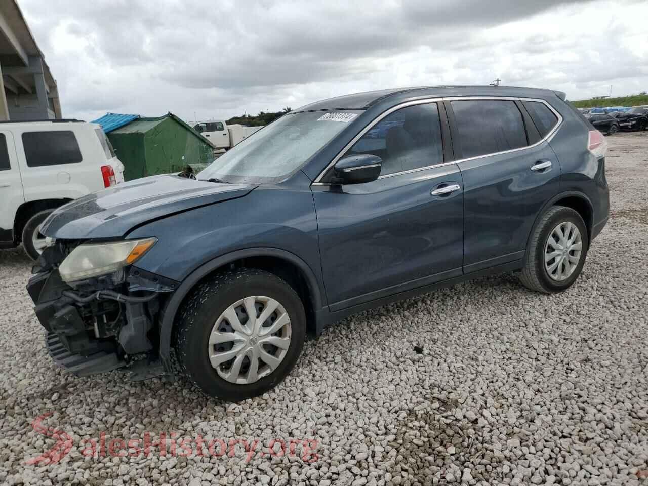 2014 NISSAN ROGUE — VIN 5N1AT2MT6EC810844