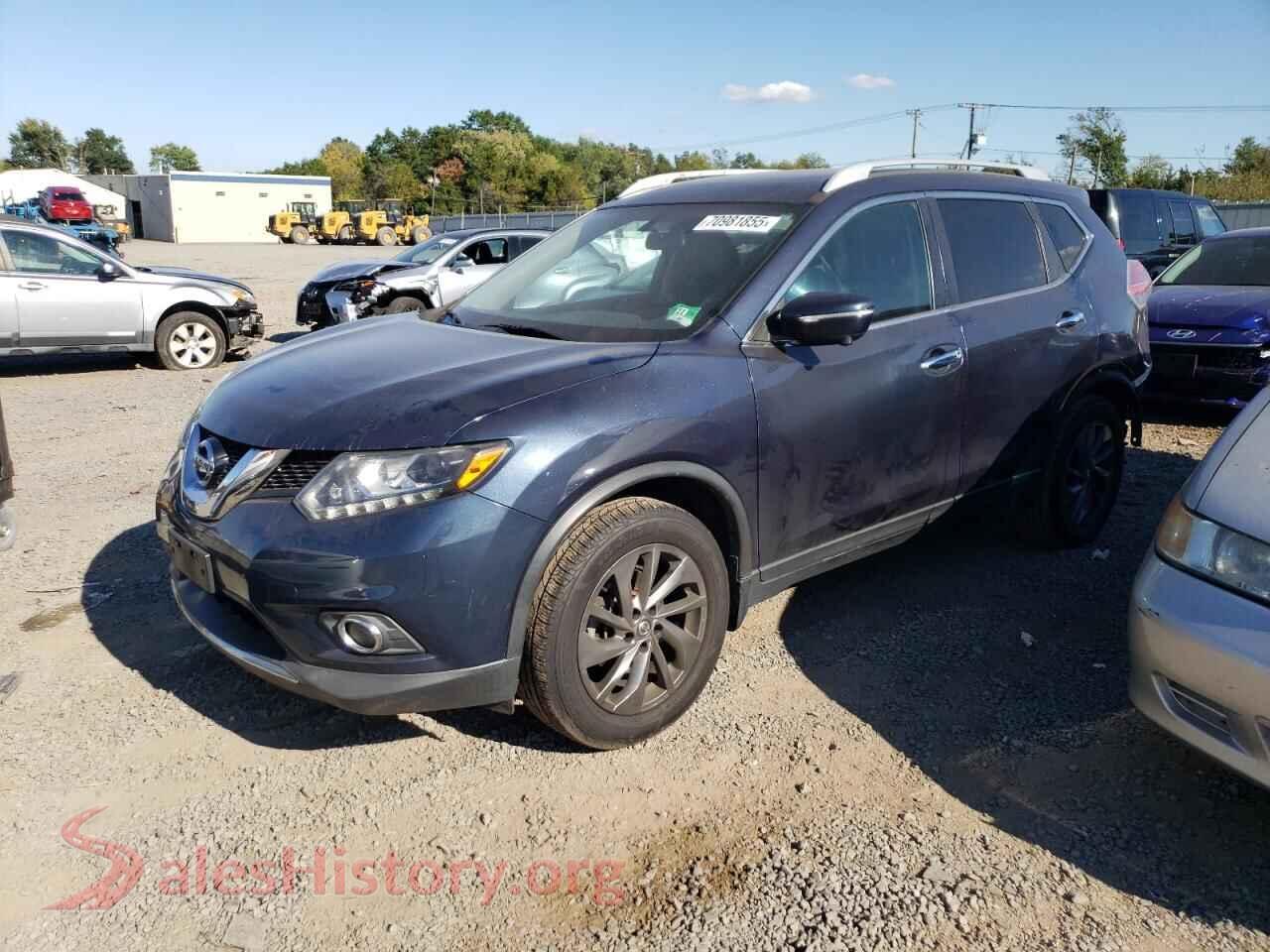 2016 NISSAN ROGUE — VIN 5N1AT2MV2GC916468
