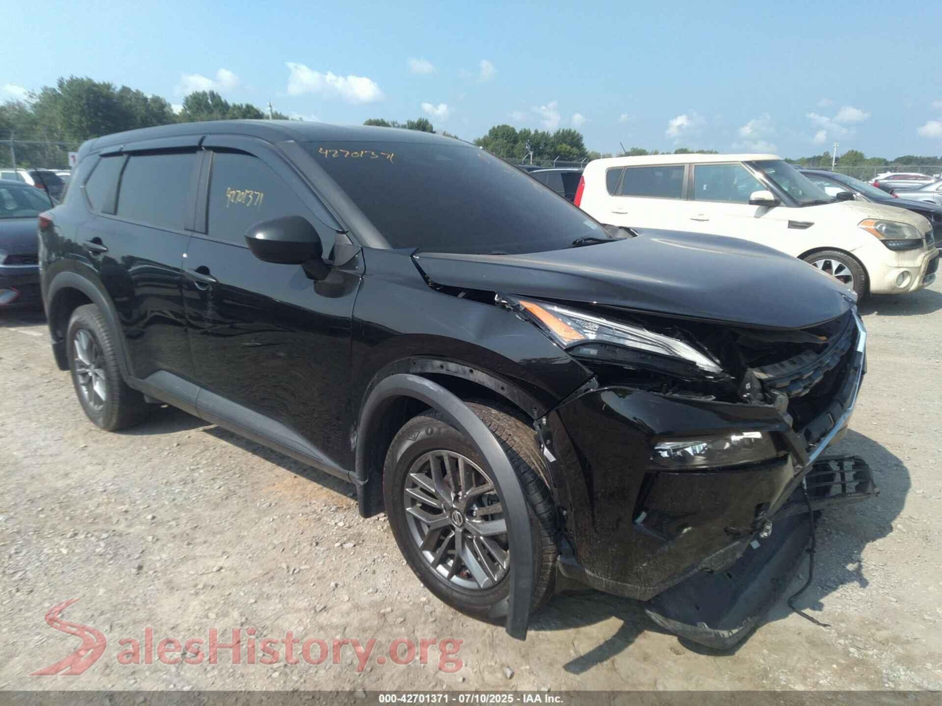 2021 NISSAN ROGUE — VIN 5N1AT3AB6MC711439