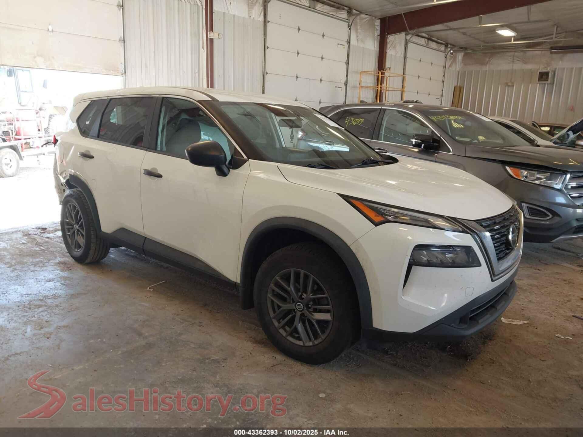 2021 NISSAN ROGUE — VIN 5N1AT3AB7MC706167