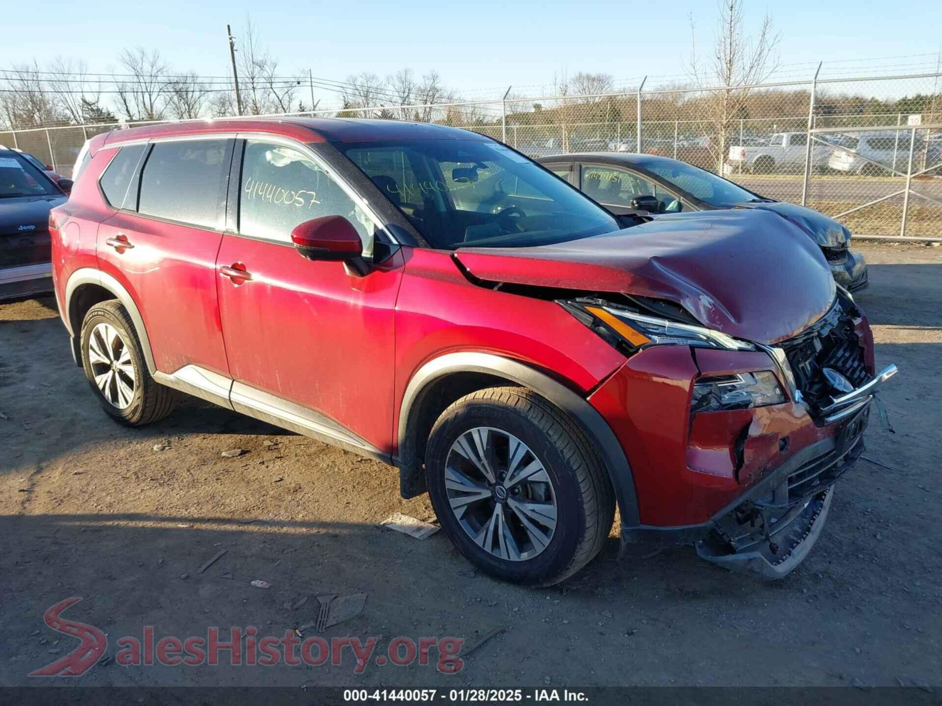 2021 NISSAN ROGUE — VIN 5N1AT3BB5MC839069