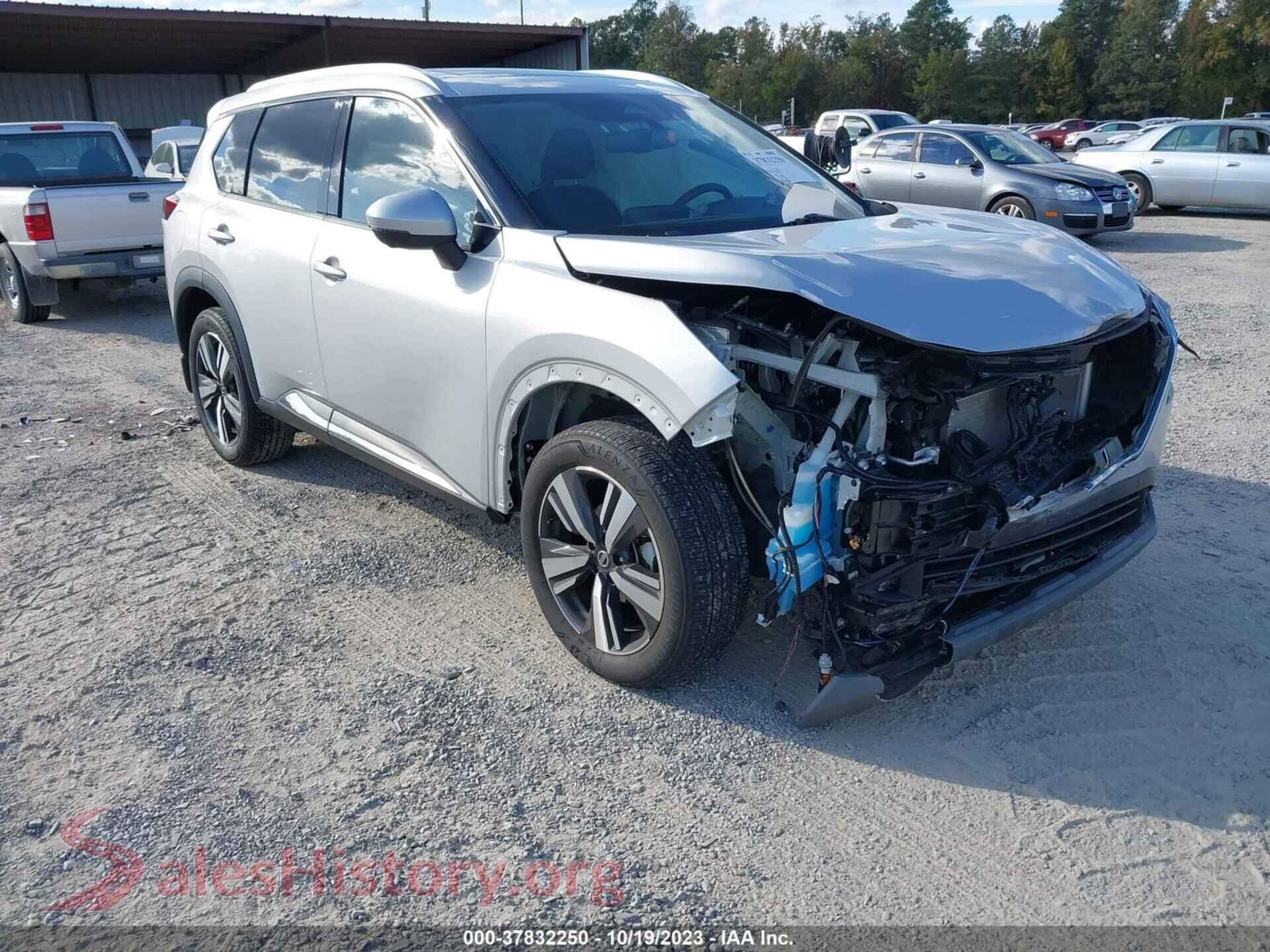 2021 NISSAN ROGUE — VIN 5N1AT3CB5MC796142