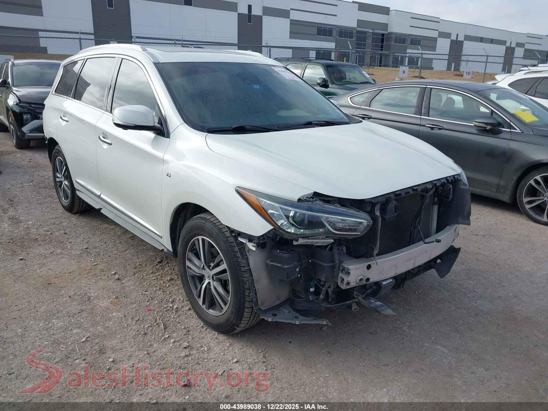 2019 INFINITI QX60 — VIN 5N1DL0MN5KC516270