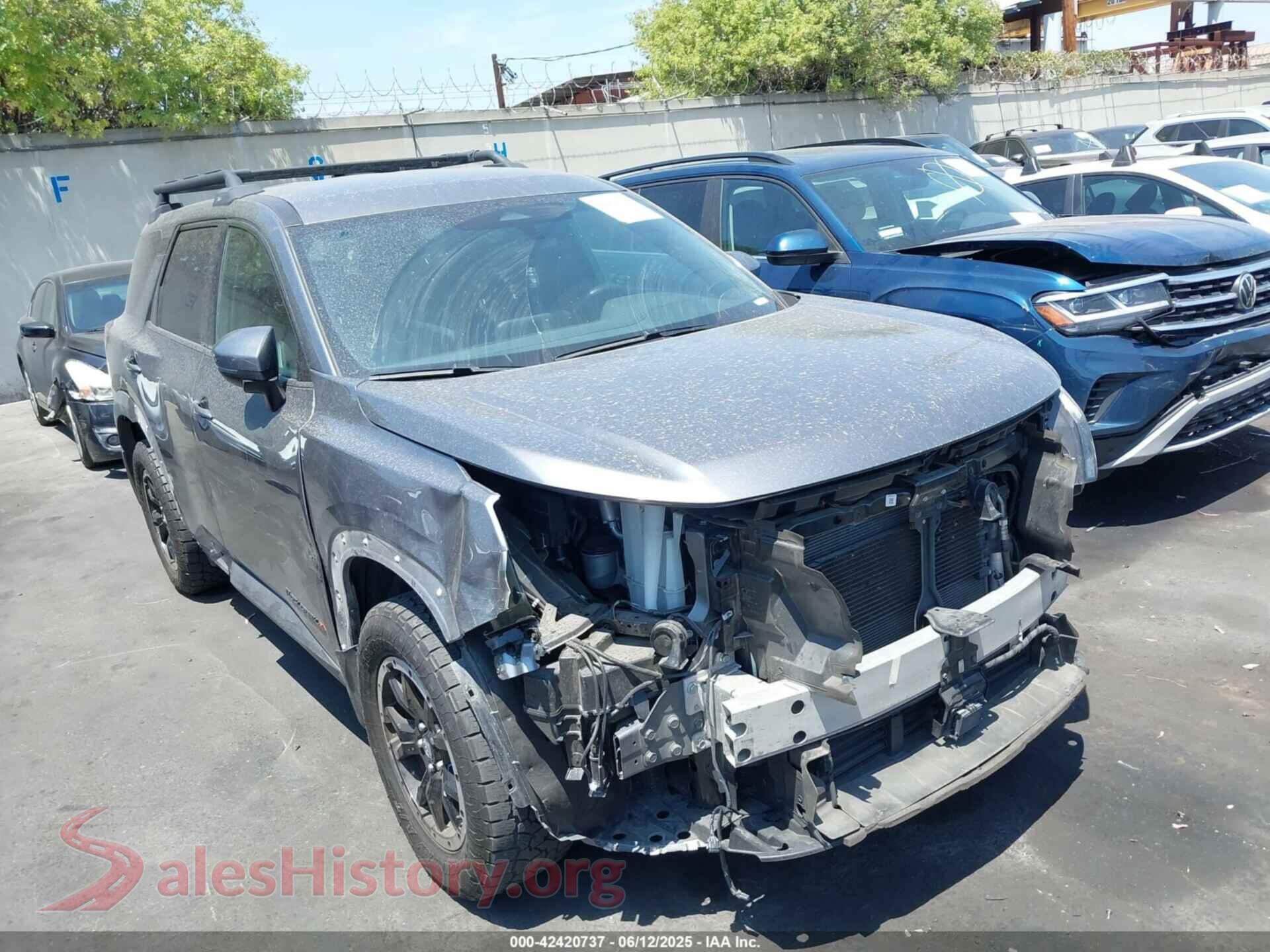 2023 NISSAN PATHFINDER — VIN 5N1DR3BD7PC224184