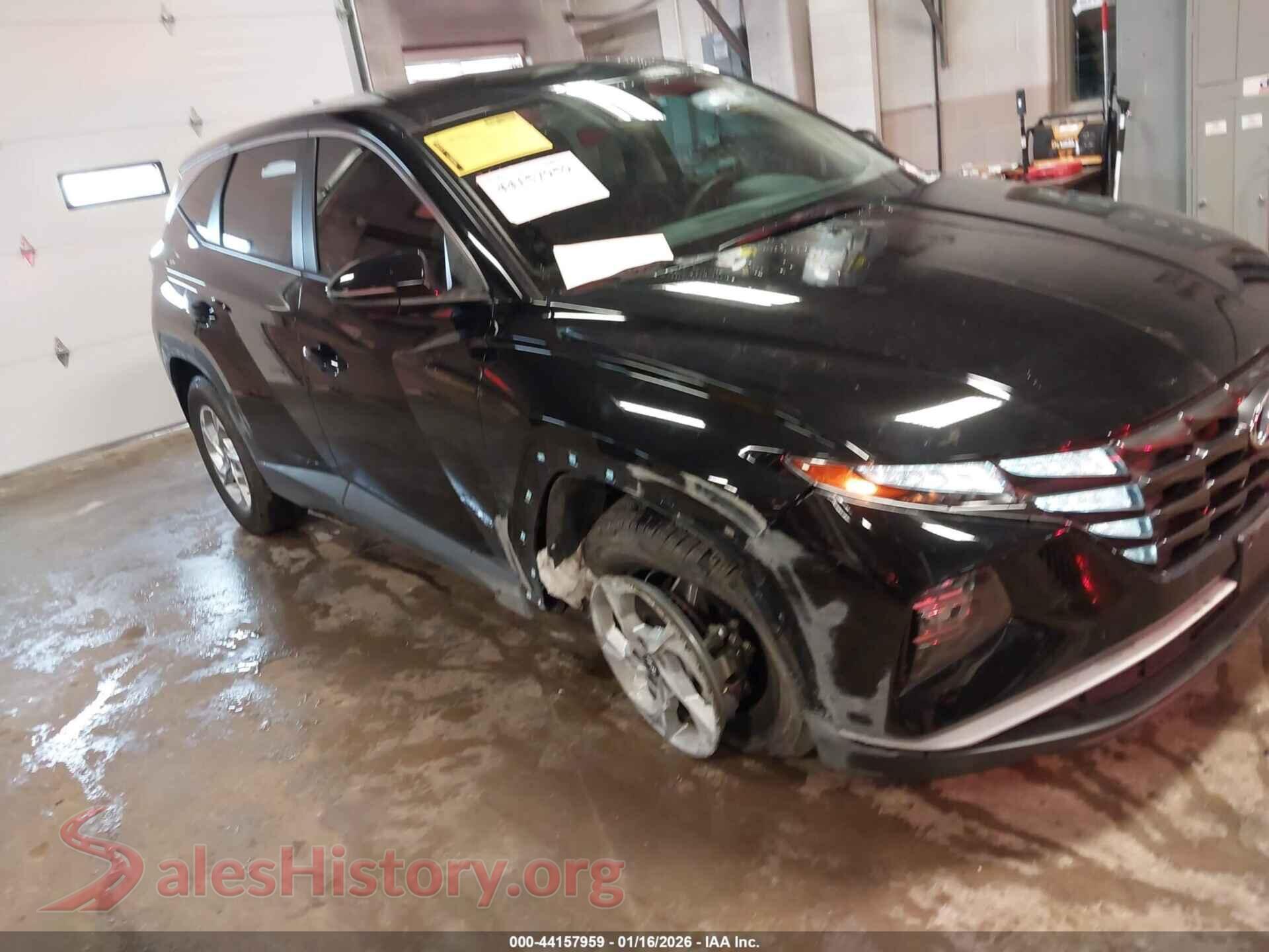 2022 HYUNDAI TUCSON — VIN 5NMJACAE9NH151262