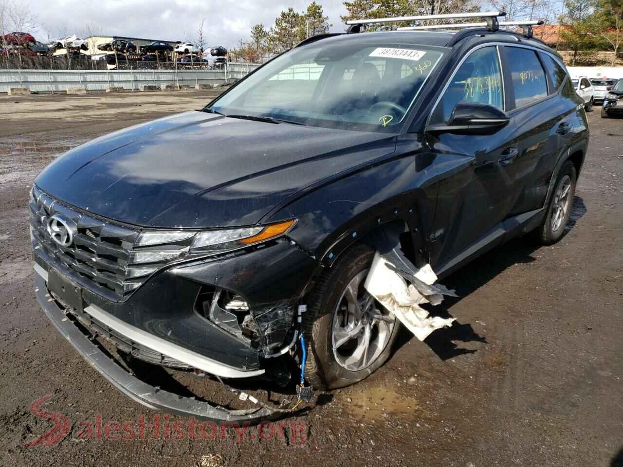 2022 HYUNDAI TUCSON — VIN 5NMJBCAE2NH143159