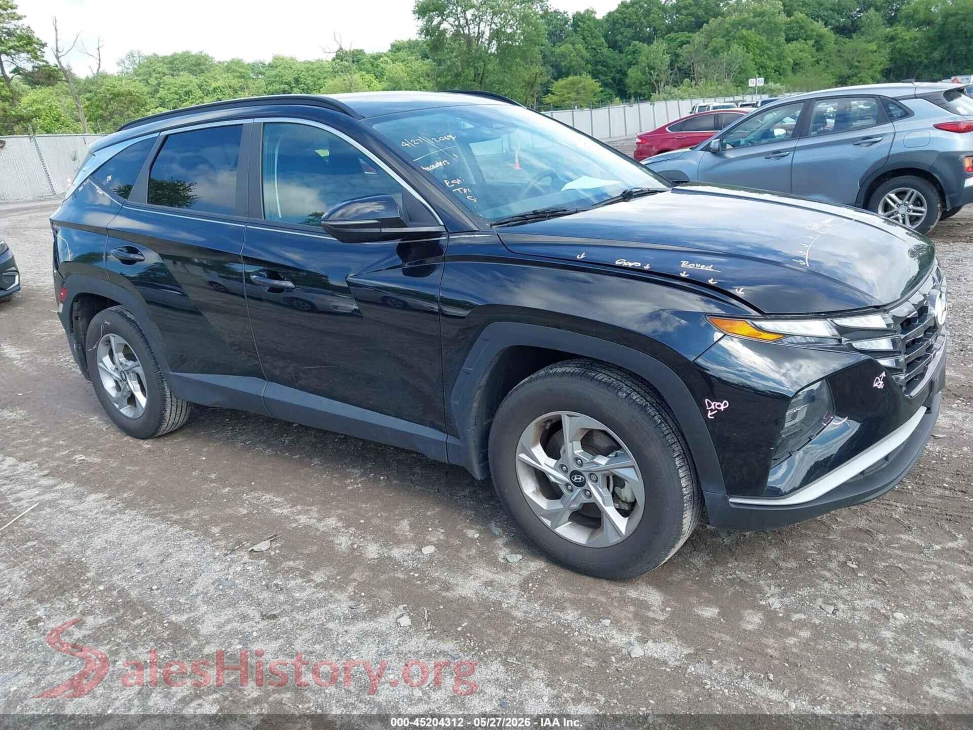 2023 HYUNDAI TUCSON — VIN 5NMJBCAEXPH281101